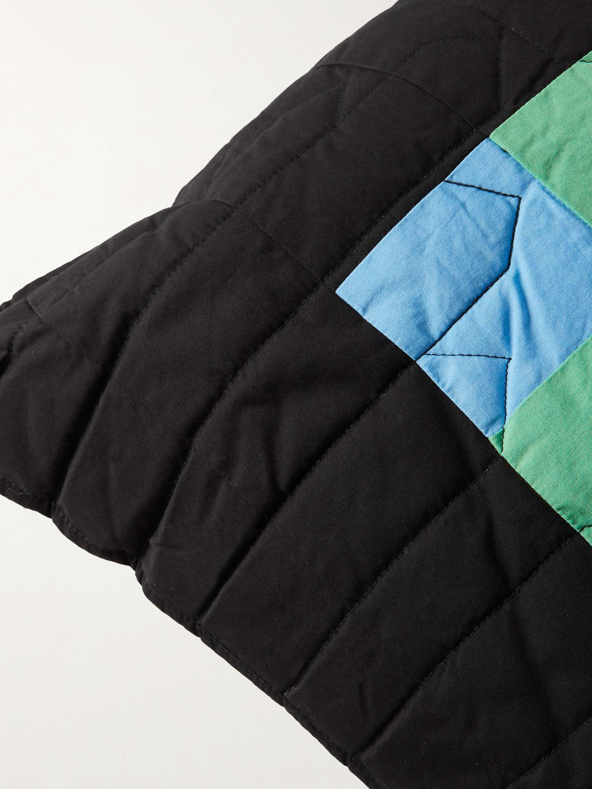 NOMA T.D. Large Quilted Patchwork Cotton Cushion