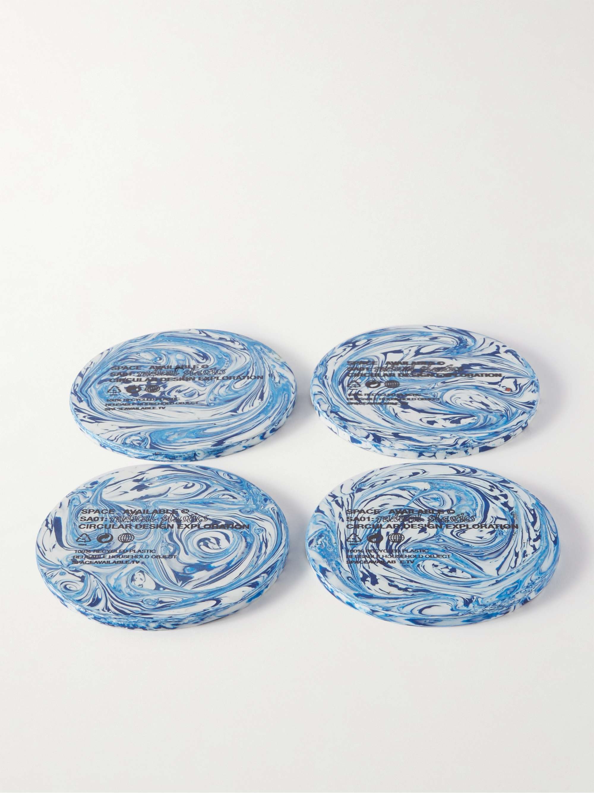 plastic coasters