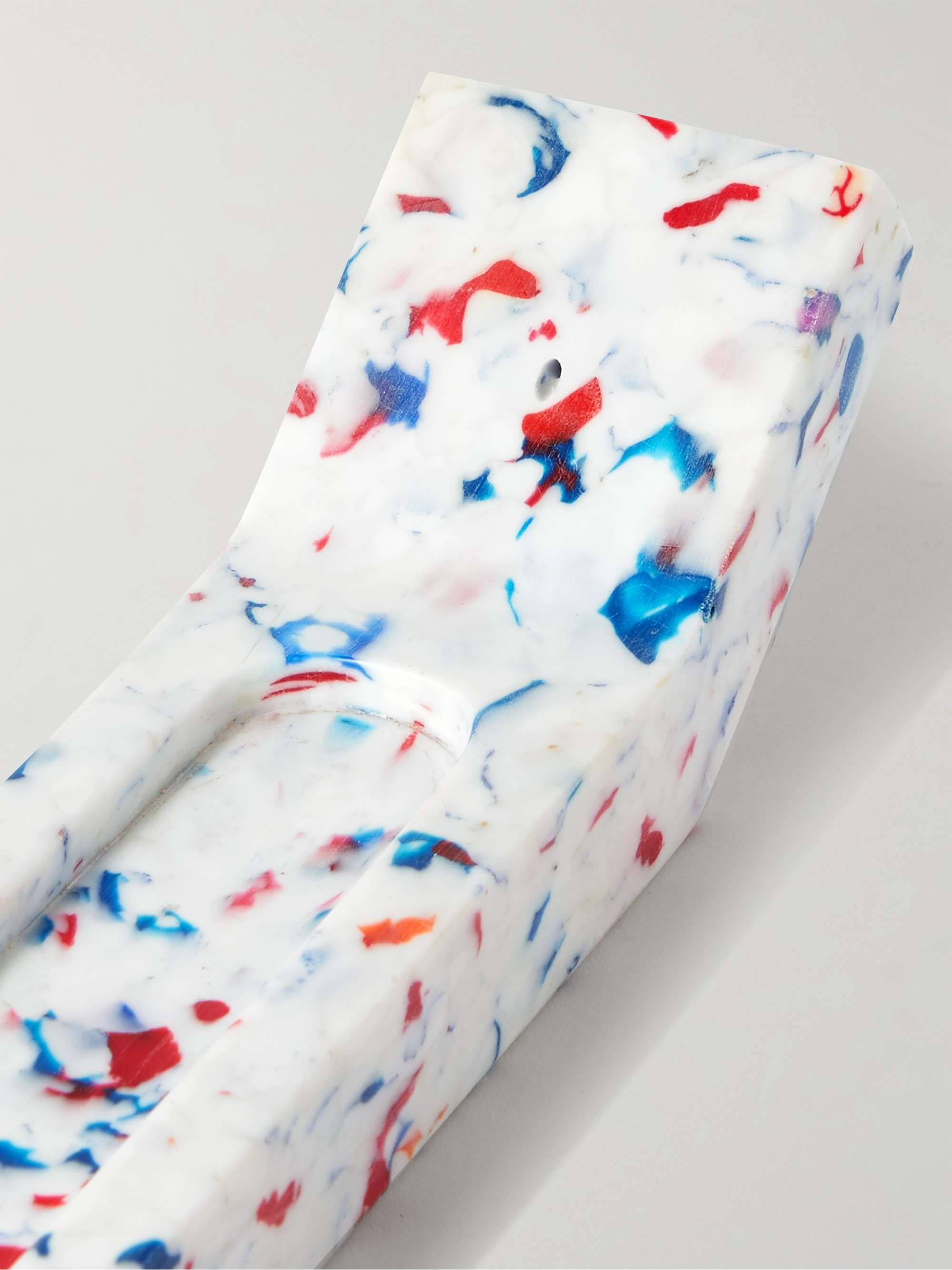 SPACE AVAILABLE Marble-Effect Recycled Plastic Incense Holder