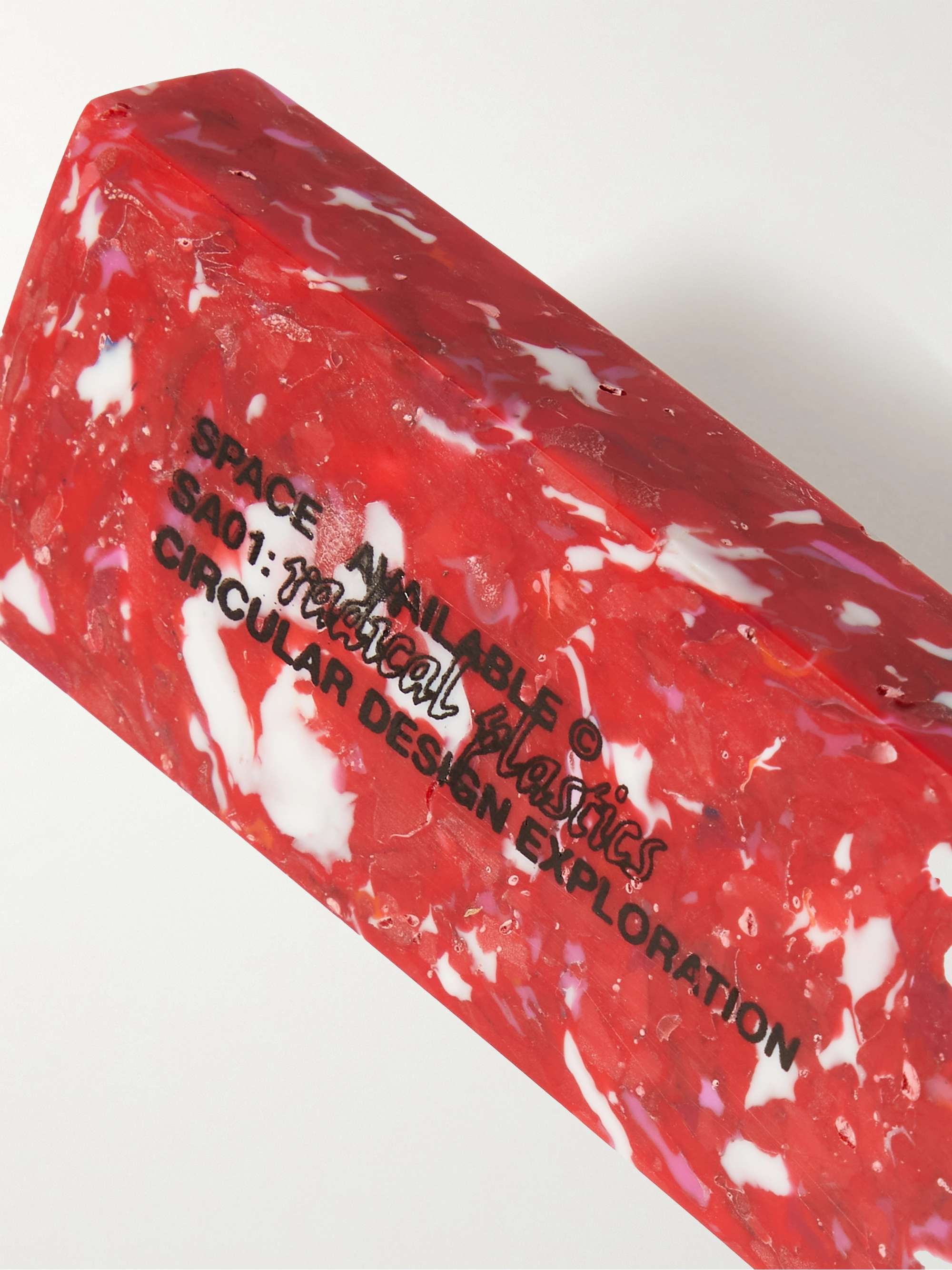 SPACE AVAILABLE Marble-Effect Recycled Plastic Incense Holder