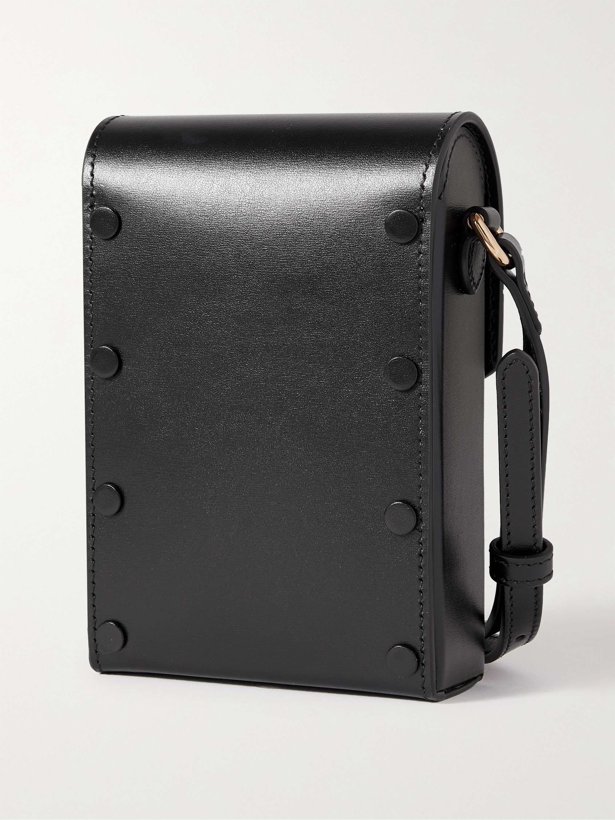 GUCCI 1955 Horsebit Leather Messenger Bag