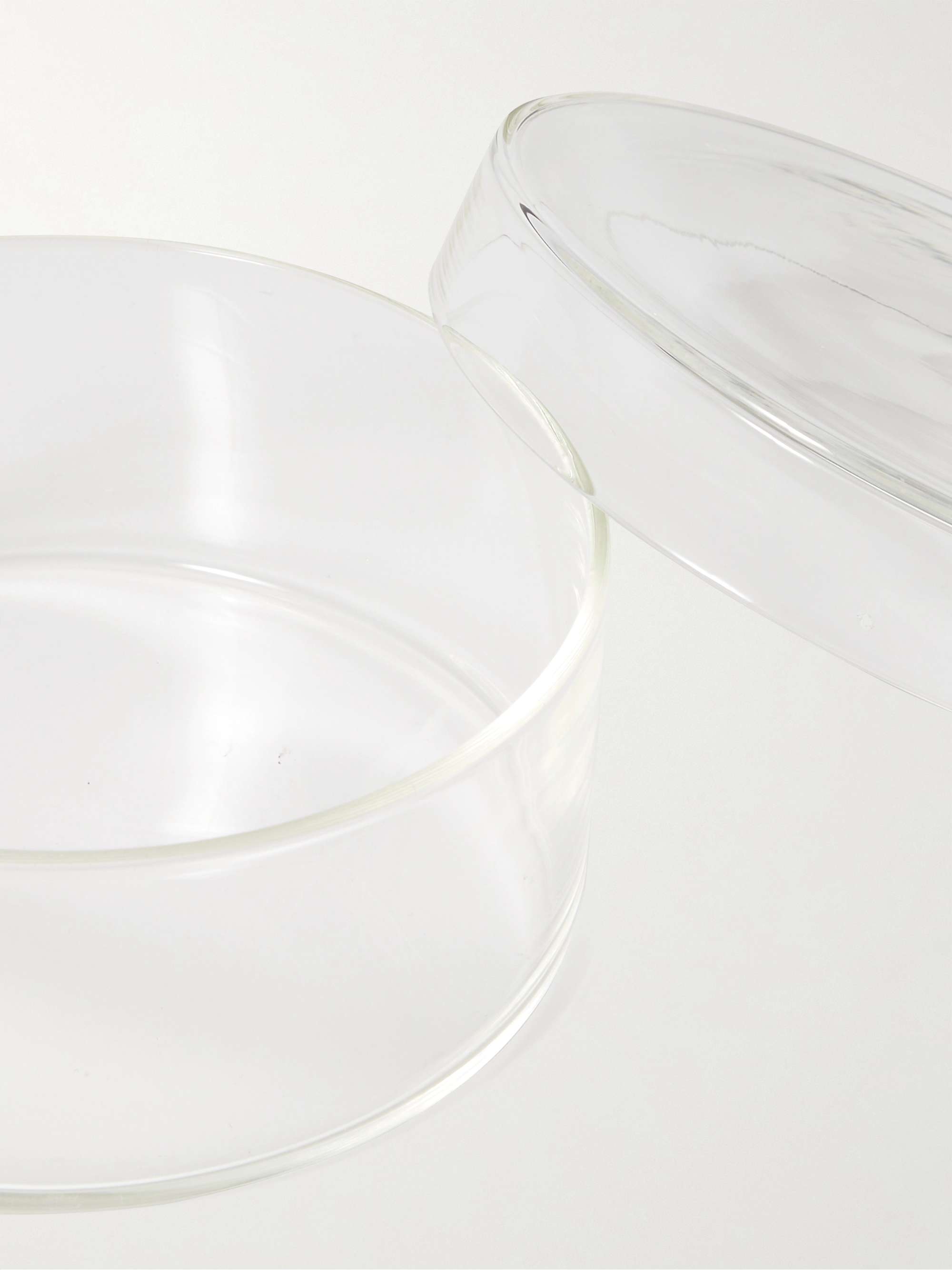 BY JAPAN + Koizumi Glass Futa To Mi Glass Storage Canister