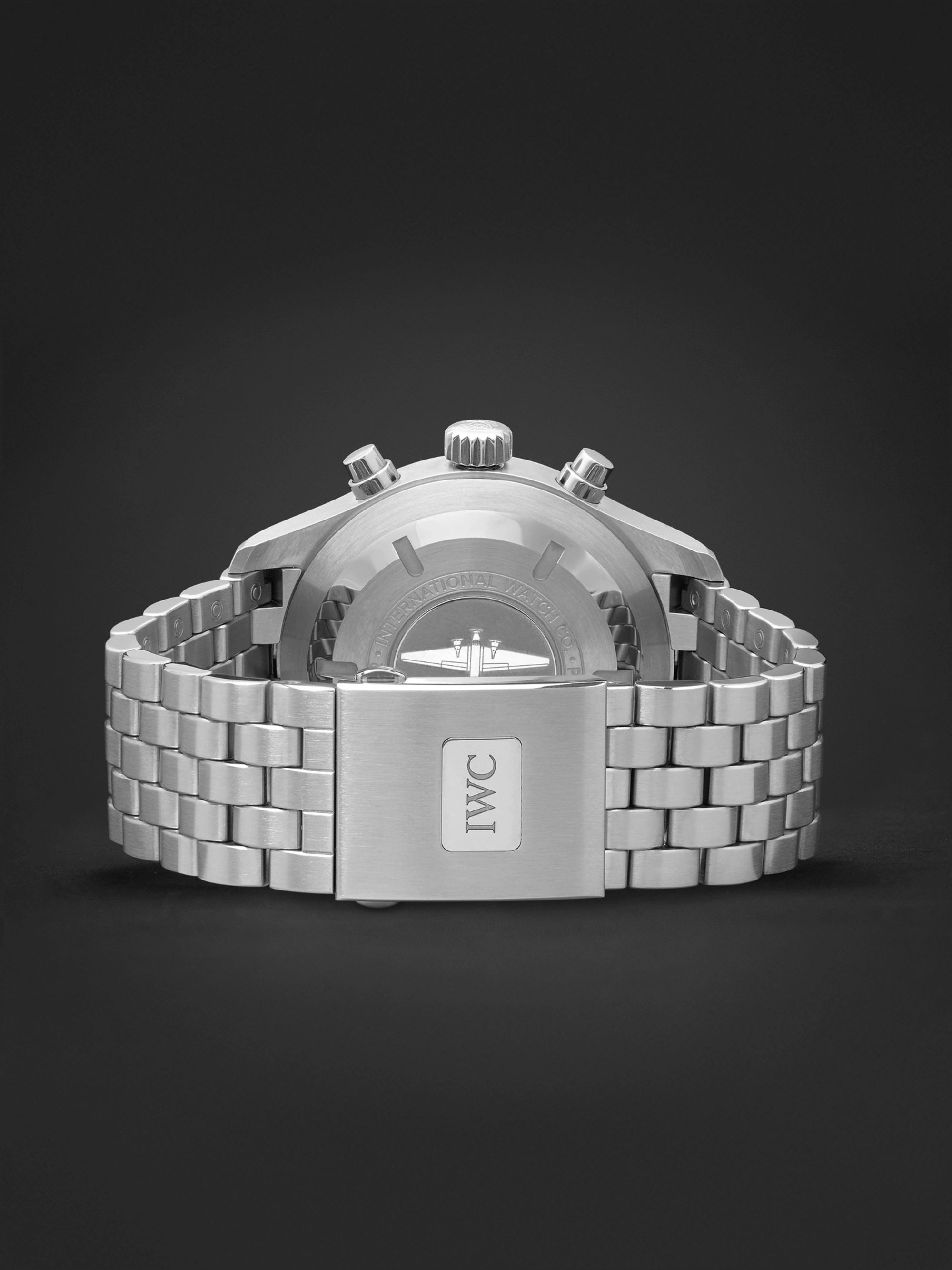 IWC SCHAFFHAUSEN Pilot's Automatic Chronograph 43mm Stainless Steel Watch, Ref. No. IW377710