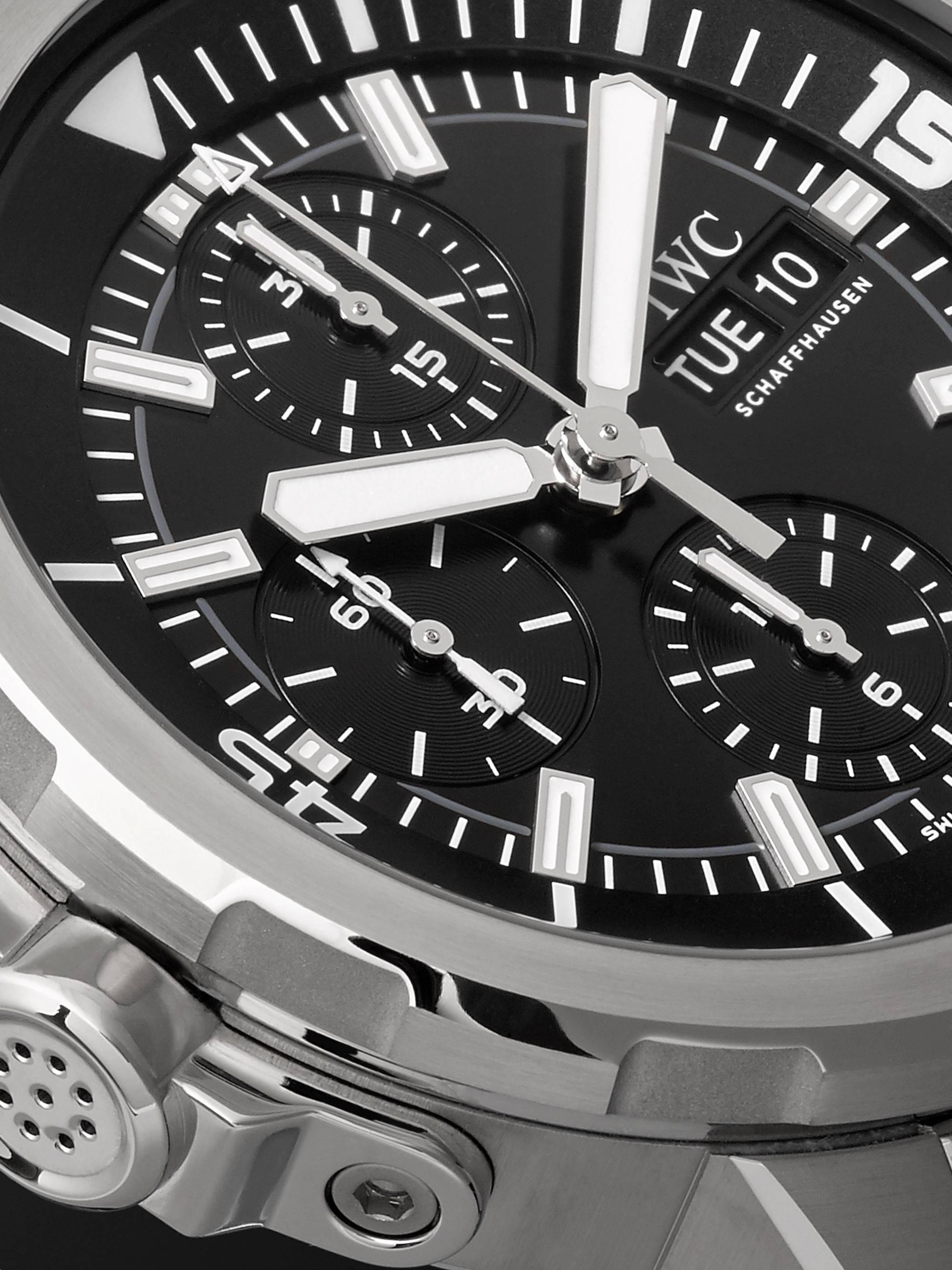 IWC SCHAFFHAUSEN Aquatimer Automatic Chronograph 44mm Stainless Steel Watch, Ref. No. IW376804