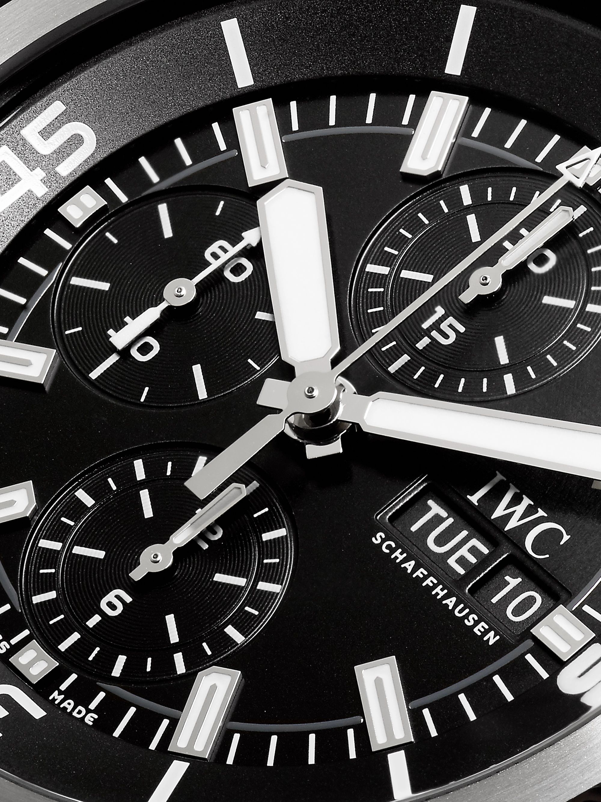 IWC SCHAFFHAUSEN Aquatimer Automatic Chronograph 44mm Stainless Steel Watch, Ref. No. IW376804
