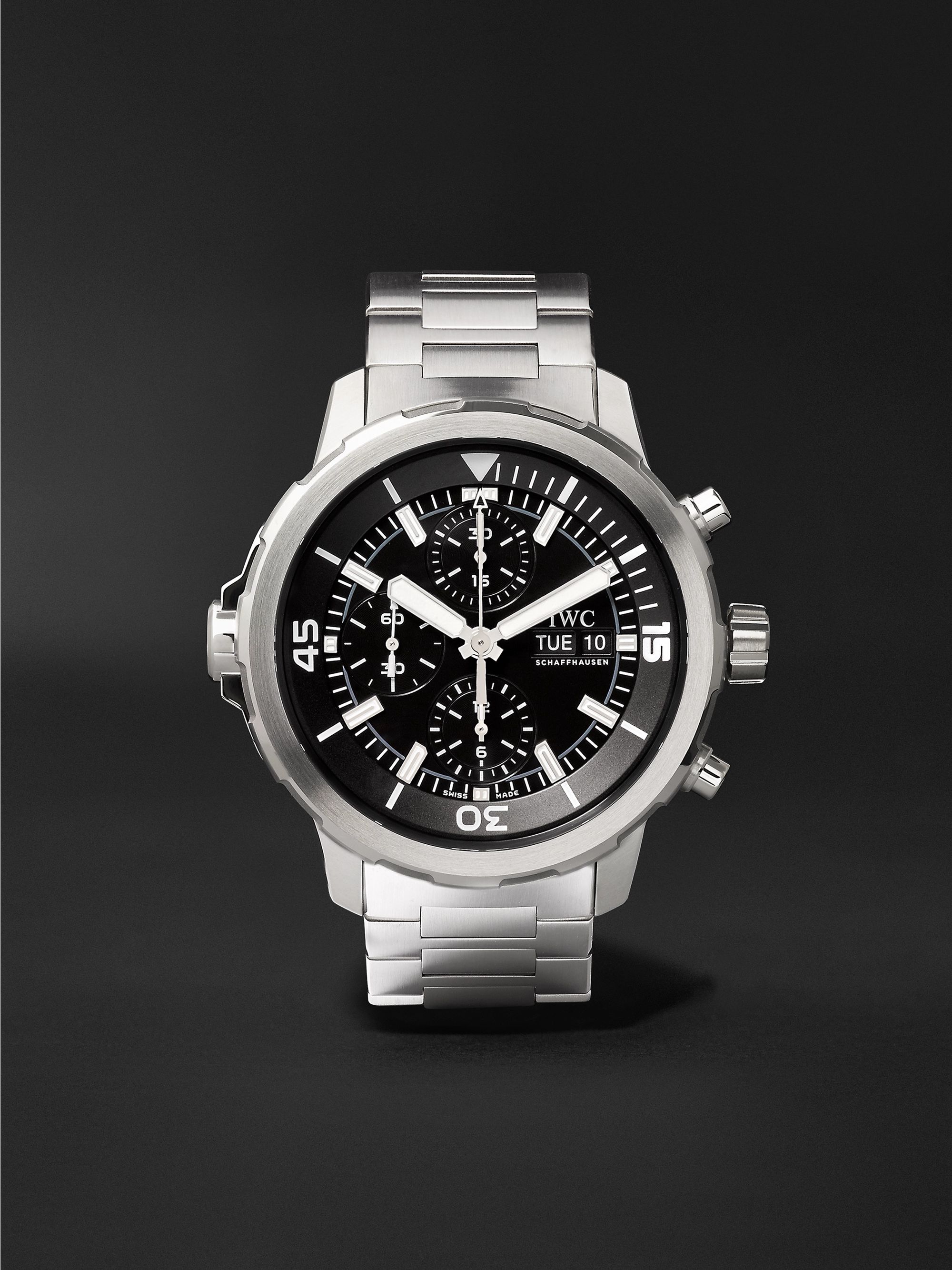 IWC SCHAFFHAUSEN Aquatimer Automatic Chronograph 44mm Stainless Steel Watch, Ref. No. IW376804