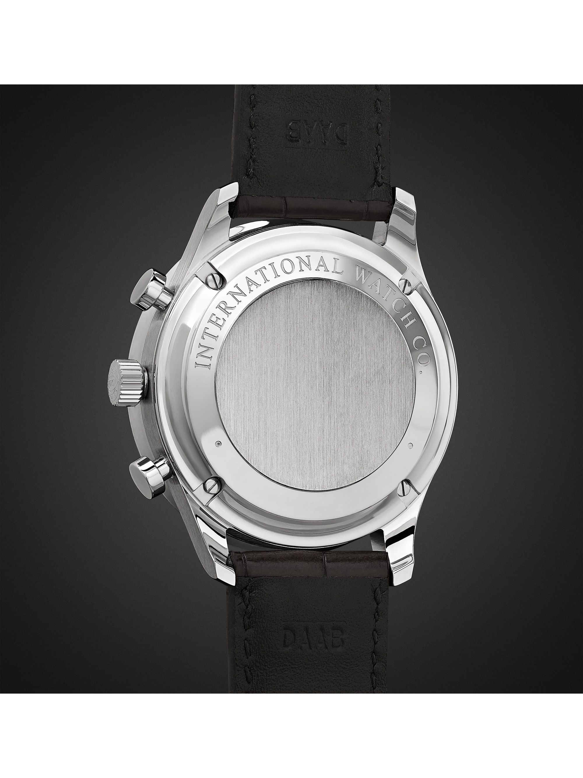 IWC SCHAFFHAUSEN Portugieser Automatic Chronograph 41mm Stainless Steel and Alligator Watch, Ref. No. IW371491