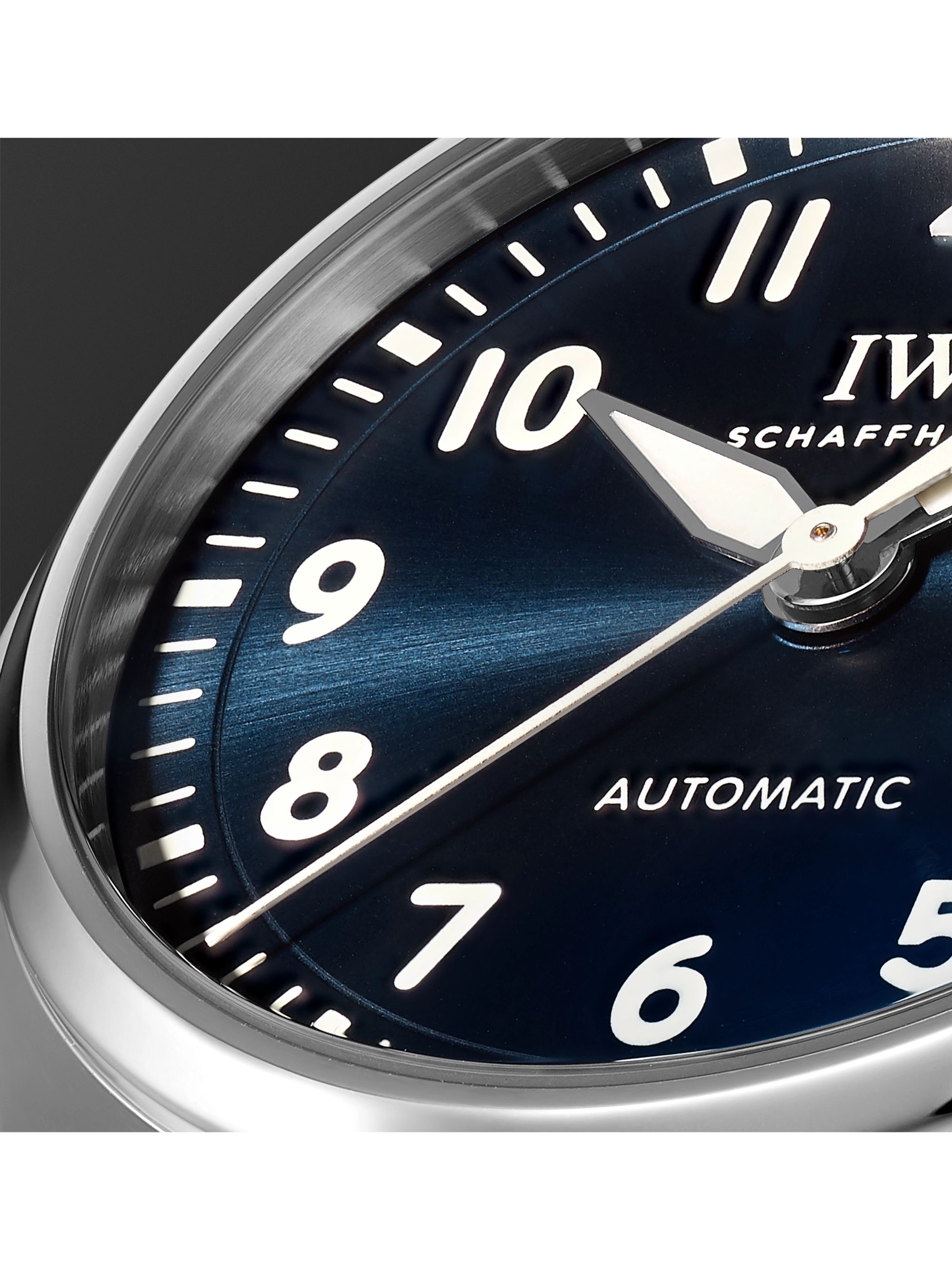 IWC SCHAFFHAUSEN Pilot's Automatic 36mm Stainless Steel and Alligator Watch, Ref. No. IW324008