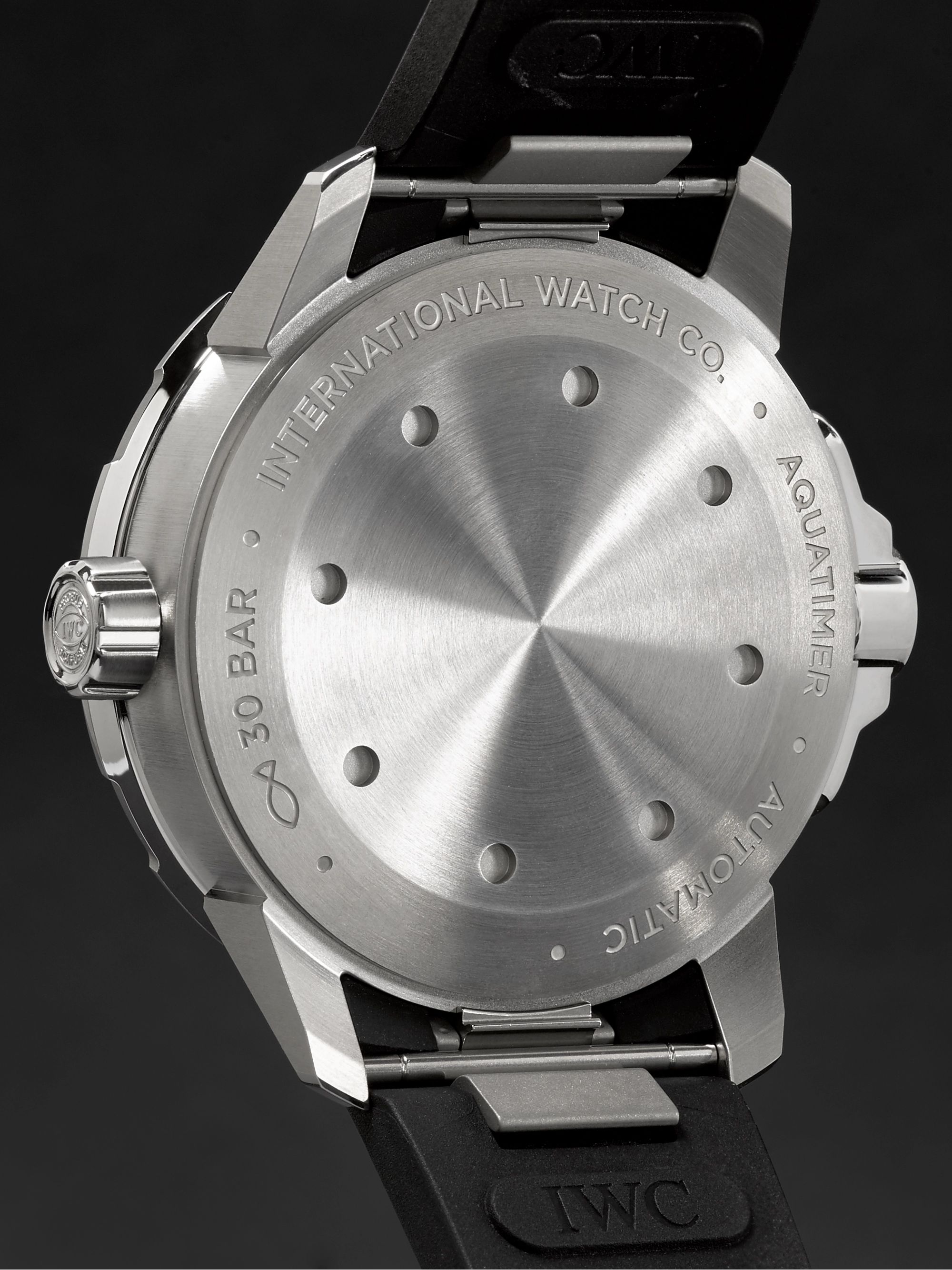 IWC SCHAFFHAUSEN Aquatimer Automatic 42mm Stainless Steel and Rubber Watch, Ref. No. IW329001