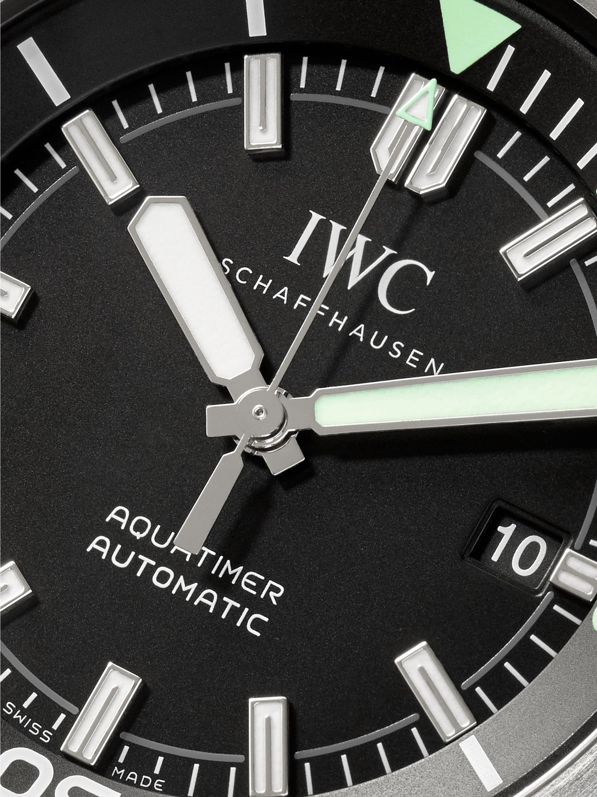 IWC SCHAFFHAUSEN Aquatimer Automatic 42mm Stainless Steel and Rubber Watch, Ref. No. IW329001