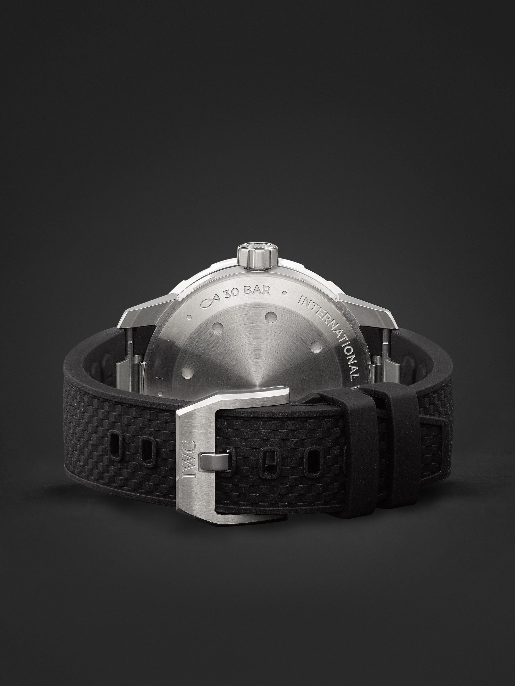 IWC SCHAFFHAUSEN Aquatimer Automatic 42mm Stainless Steel and Rubber Watch, Ref. No. IW329001