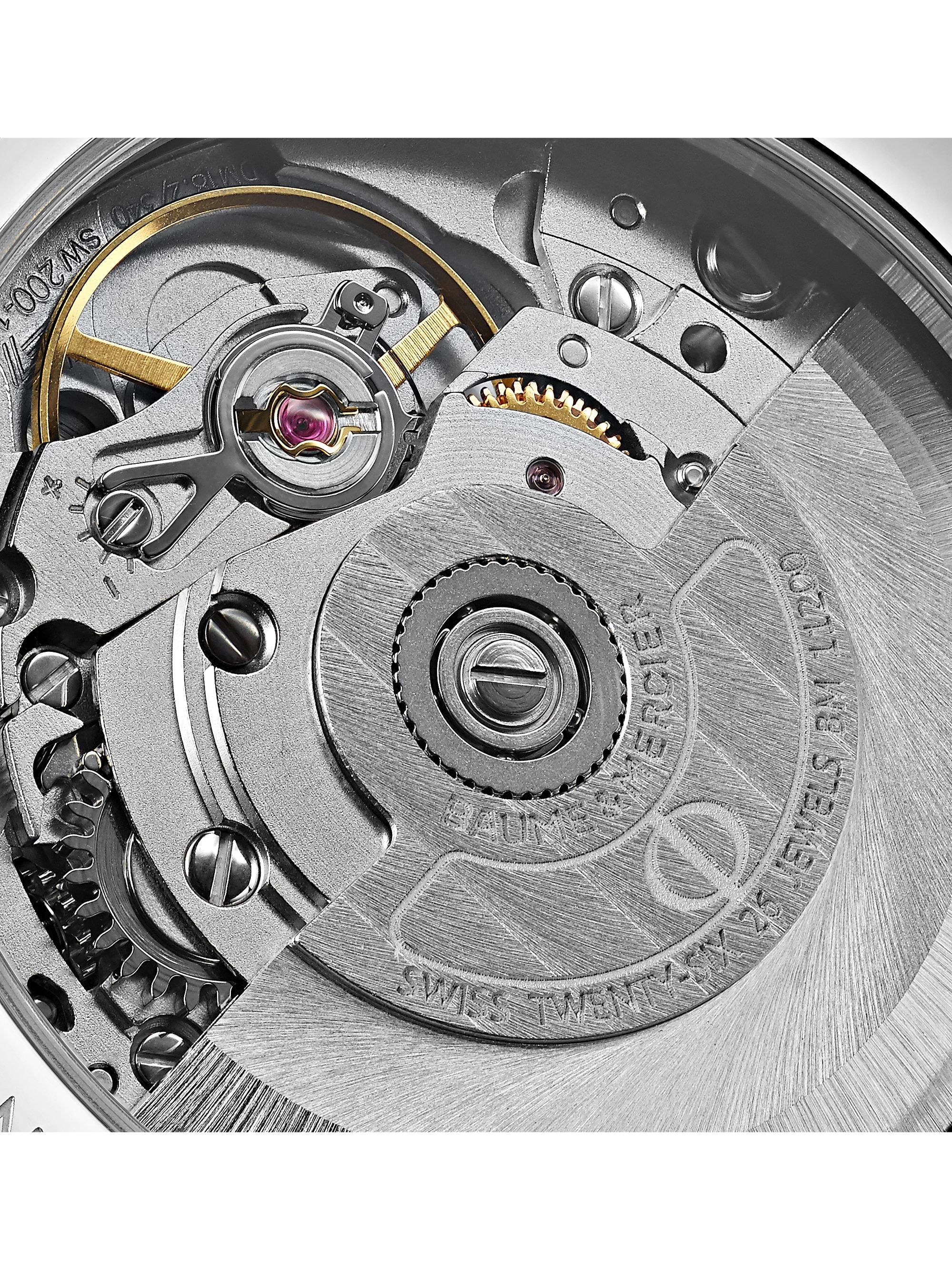 BAUME & MERCIER Classima Automatic 40mm Stainless Steel and Alligator Watch, Ref. No. 10214