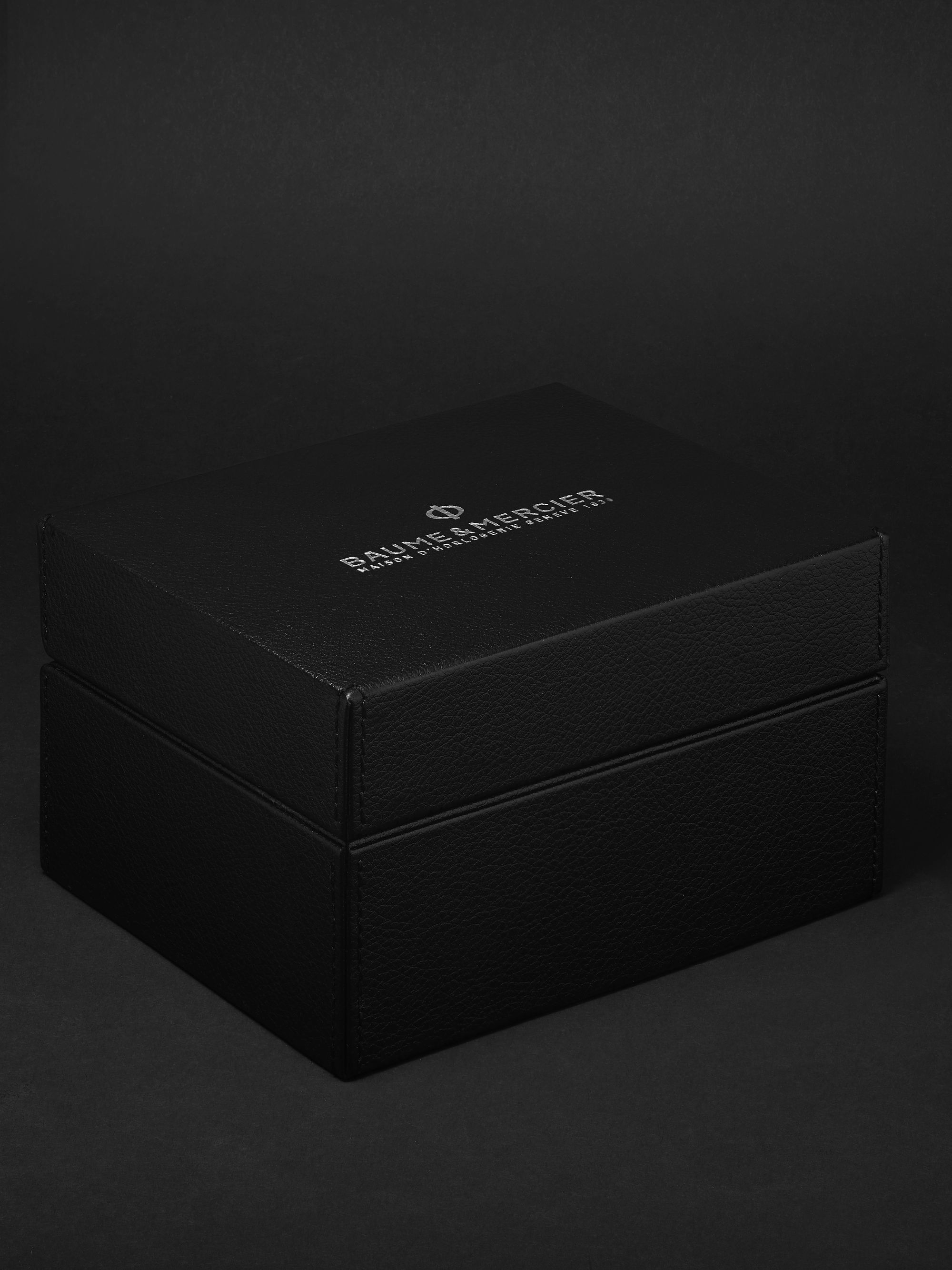 BAUME & MERCIER Classima Automatic 40mm Stainless Steel and Alligator Watch, Ref. No. 10214