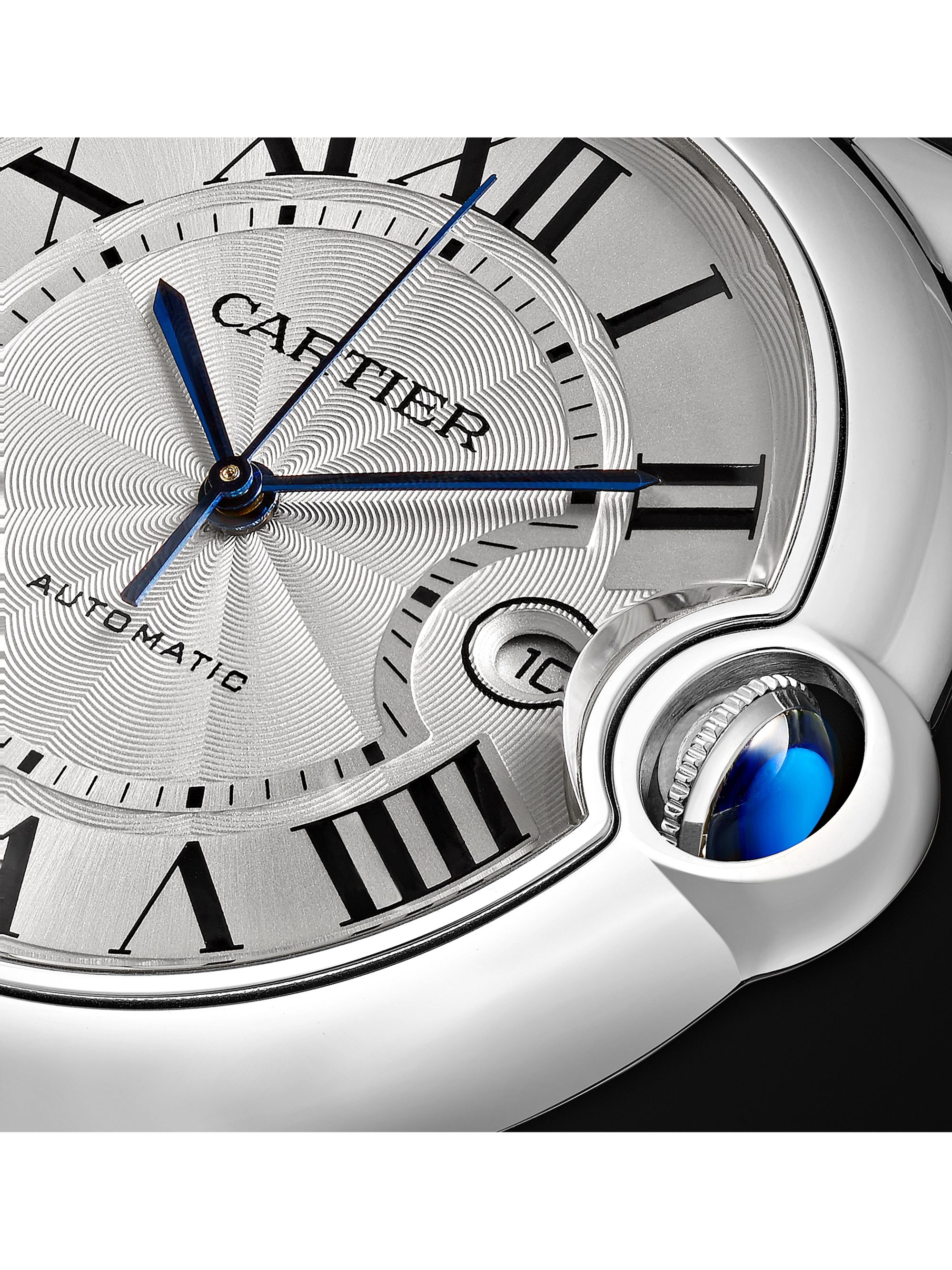 CARTIER Ballon Bleu Automatic 42mm Stainless Steel and Alligator Watch, Ref. No. CRW69016Z4