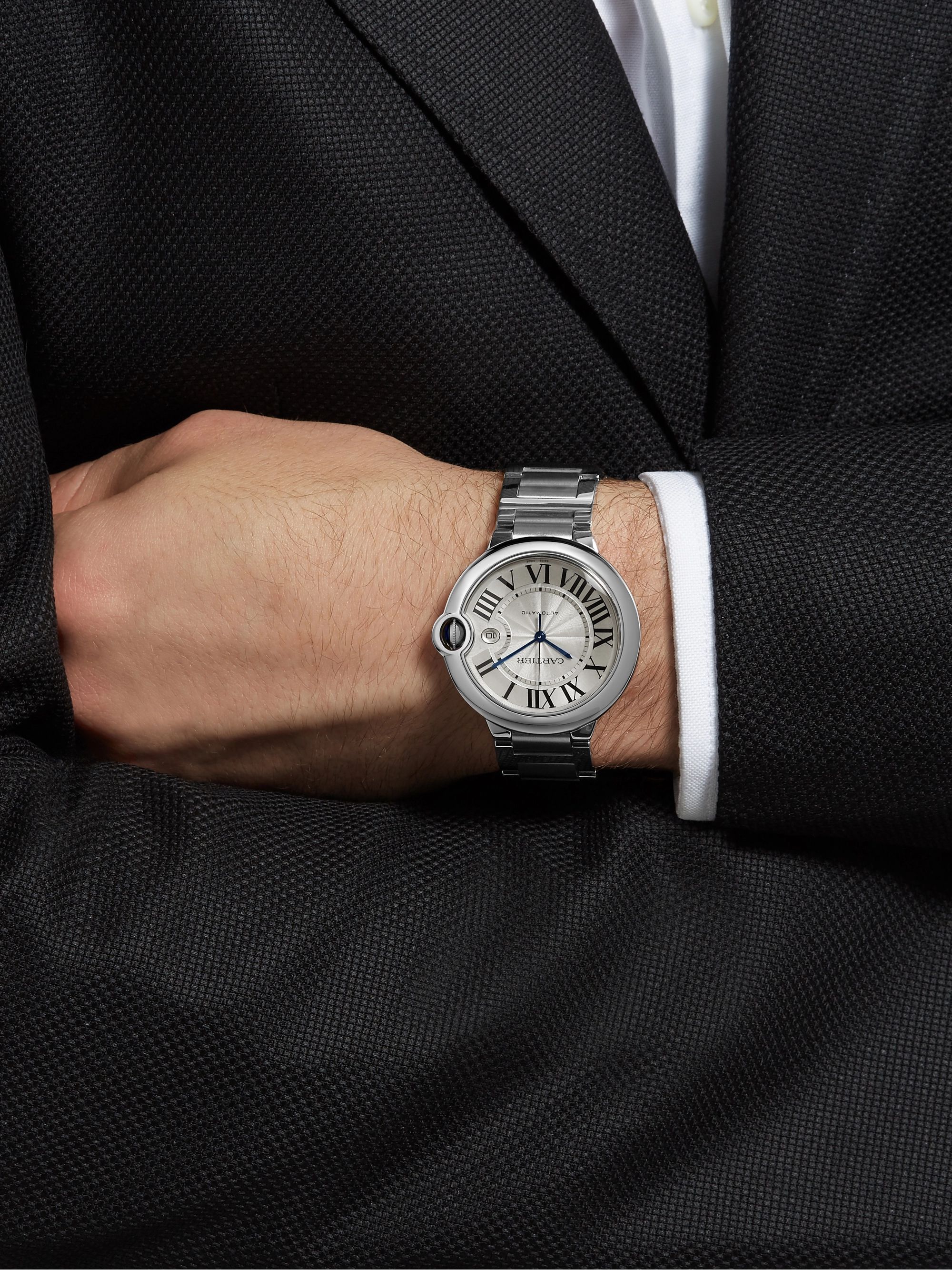 Hands-On with the Cartier Ballon Bleu 42mm Automatic in Steel