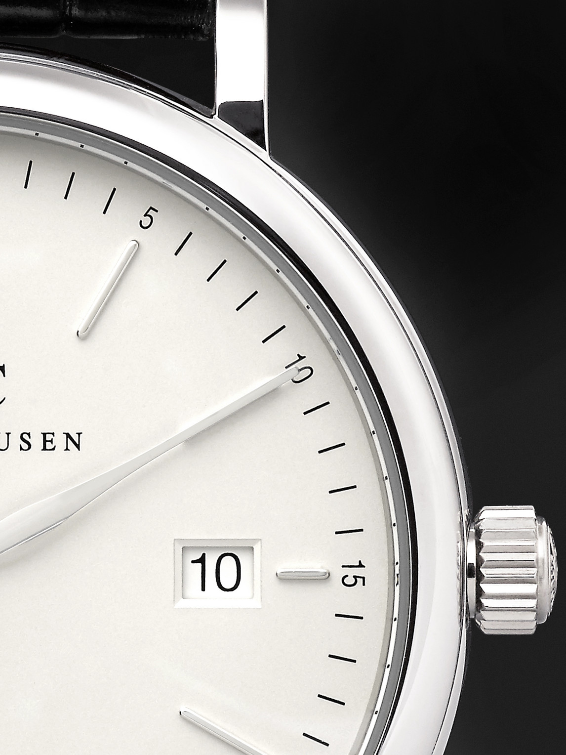  Iwc Schaffhausen - Portofino Automatic 40mm Stainless Steel And Alligator Watch, Ref. No. Iw356501 - Men - White 
