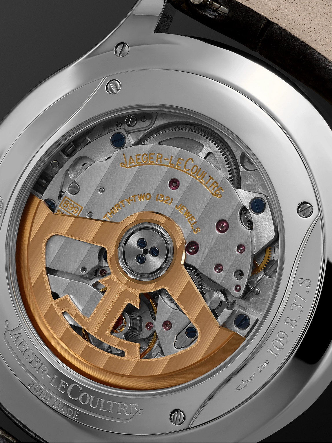  Jaeger-lecoultre - Master Ultra Thin Date Automatic 39mm Stainless Steel And Alligator Watch, Ref. No. 1238420 - Men - Silver 