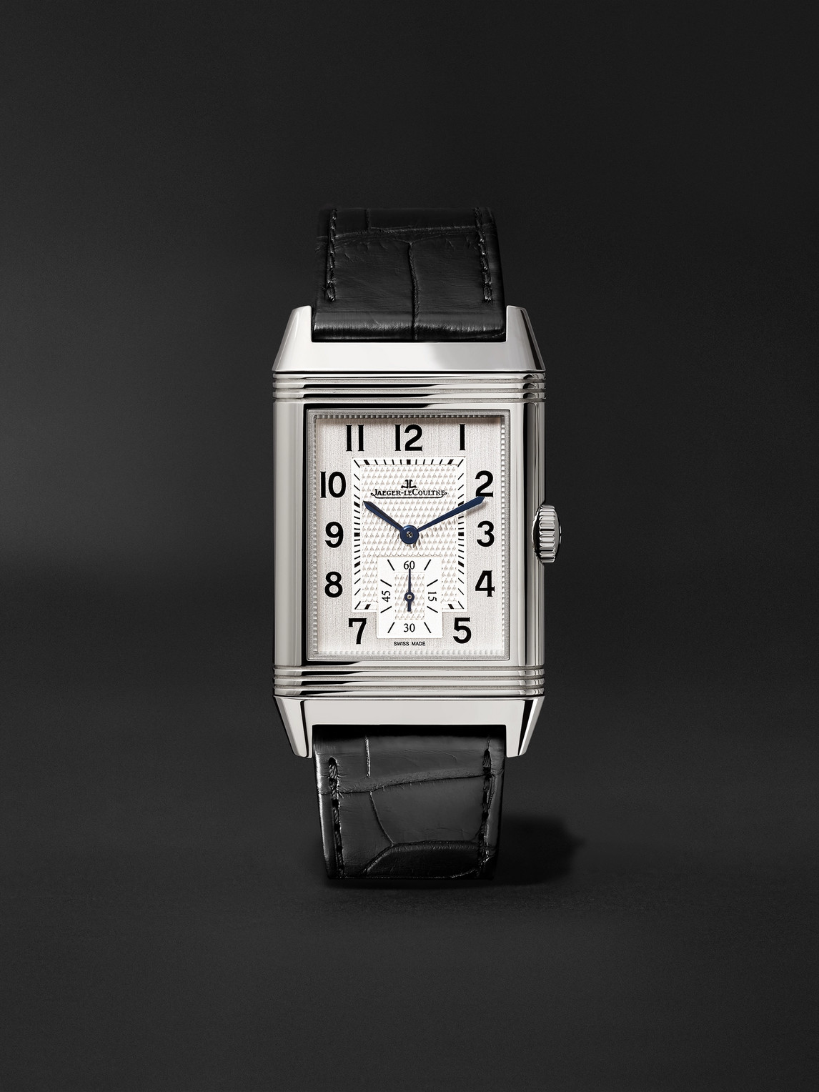 Jaeger-LeCoultre – Reverso Classic Large Hand-Wound 45mm x 27mm Stainless Steel and Alligator Watch, Ref. No. Q3858520