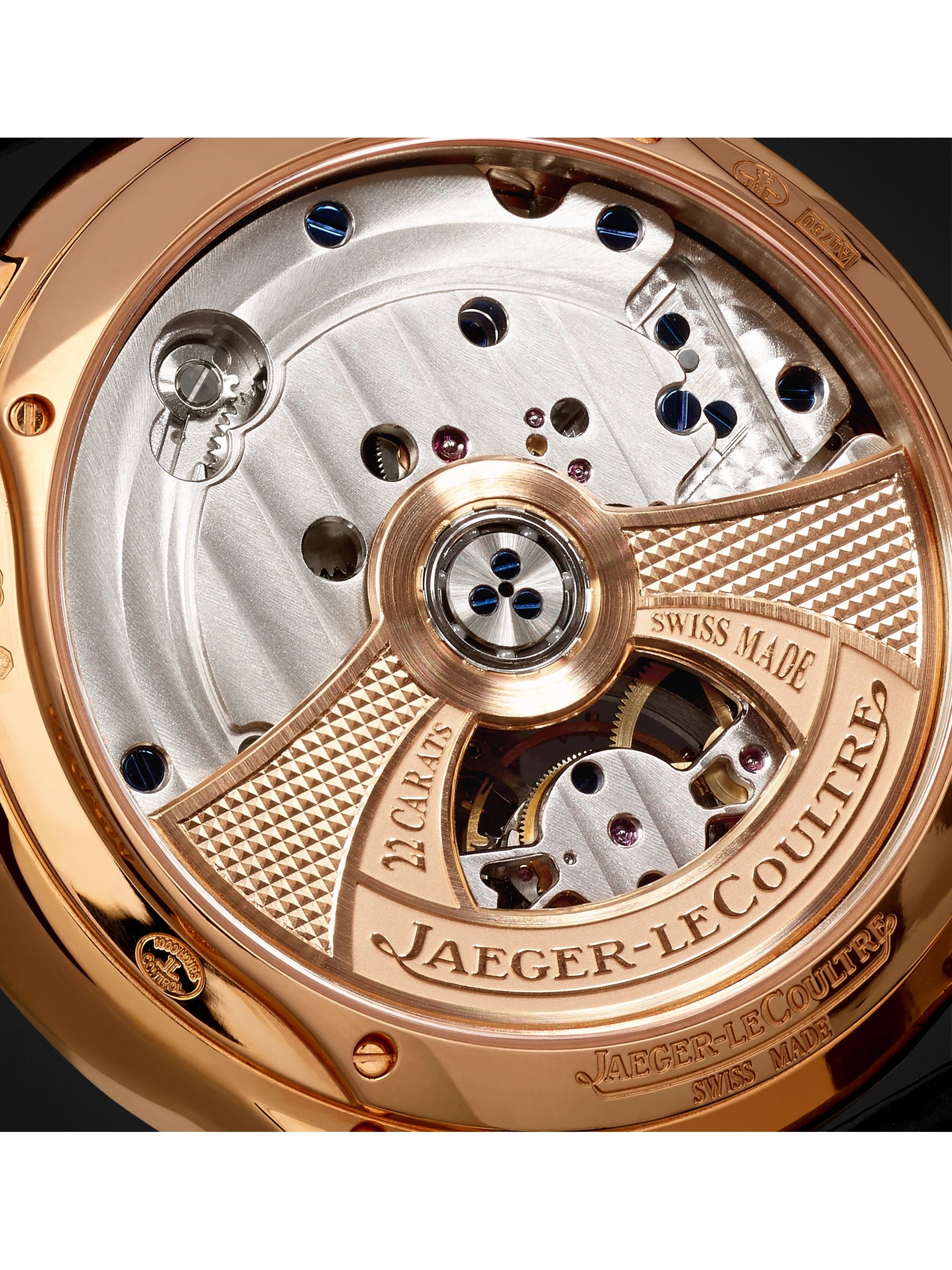 JAEGER LECOULTRE Master Ultra Thin Tourbillon 40mm 18-Karat Rose Gold and Alligator Watch