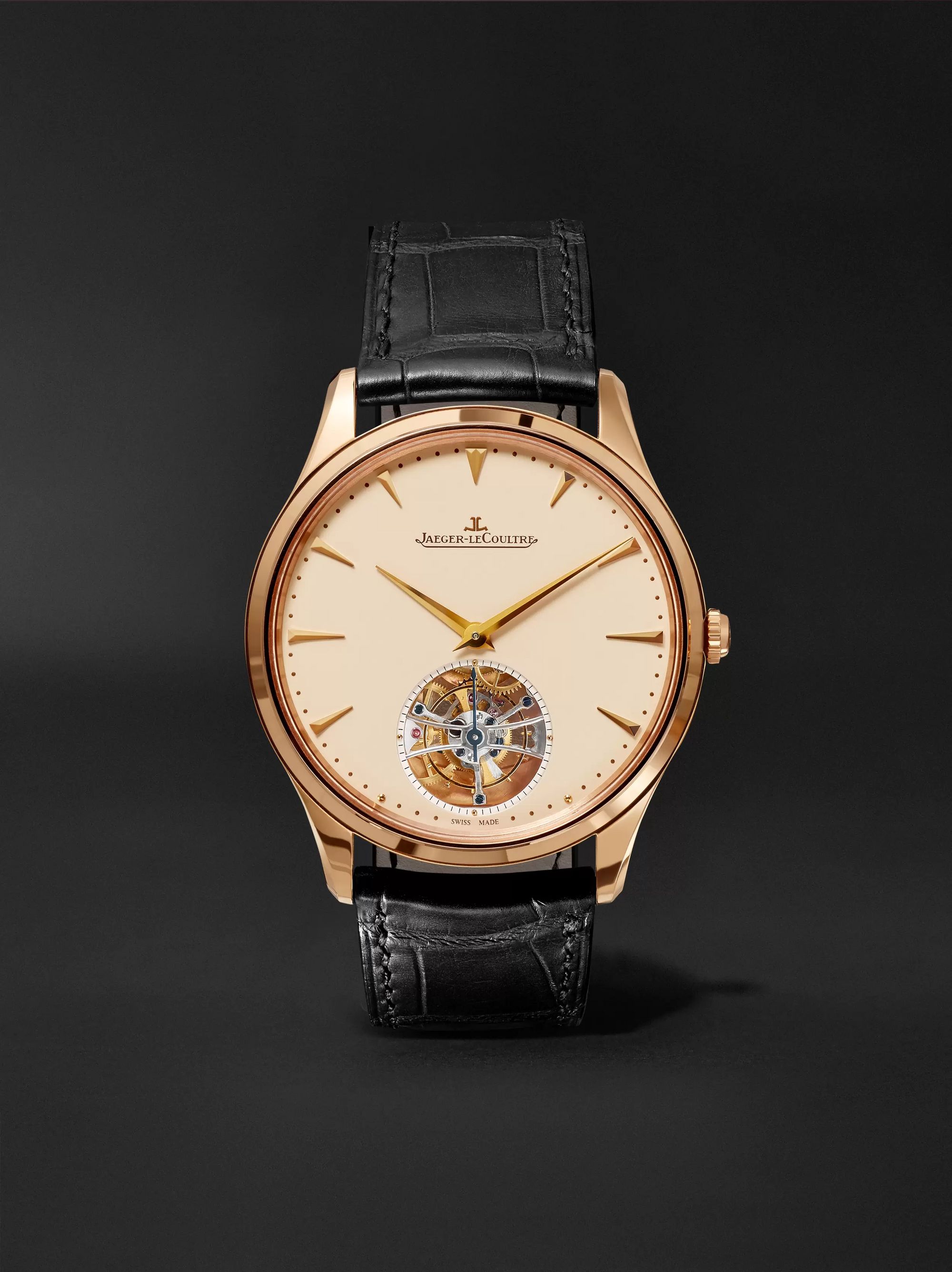 Jaeger lecoultre ultra deals thin tourbillon
