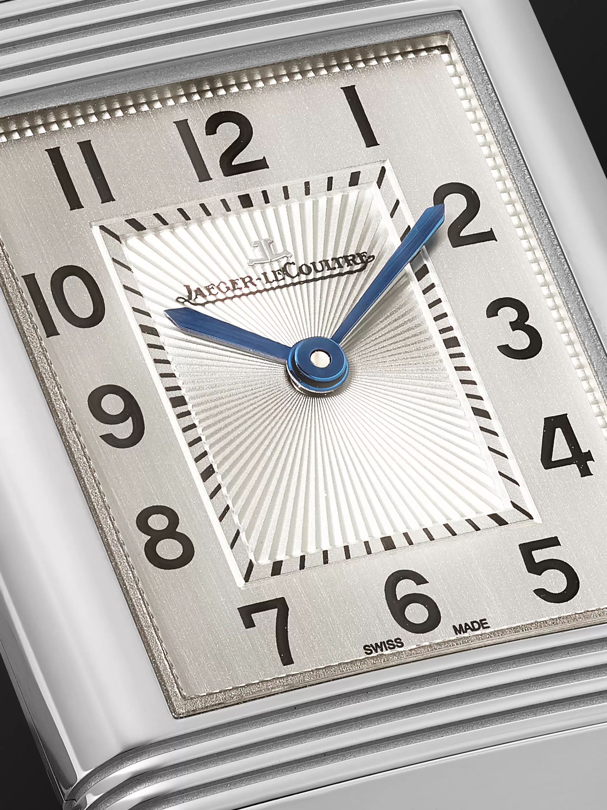 JAEGER-LECOULTRE Reverso Classic Medium Thin Hand-Wound 24.4mm Stainless Steel and Alligator Watch, Ref. No. Q2548440