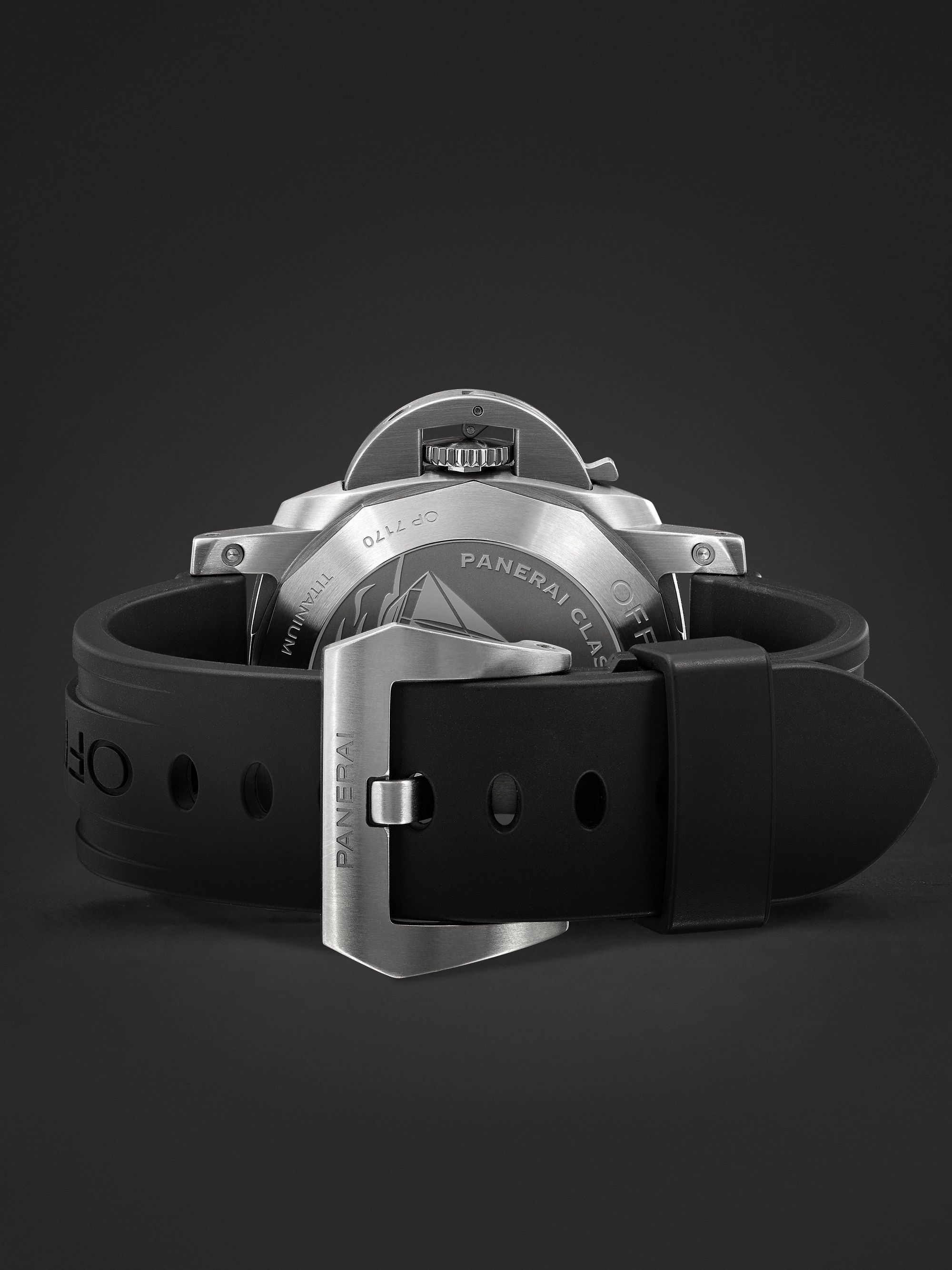 PANERAI Luminor Yachts Challenge Automatic Flyback Chronograph 44mm Titanium and Rubber Watch, Ref. No. PAM00764