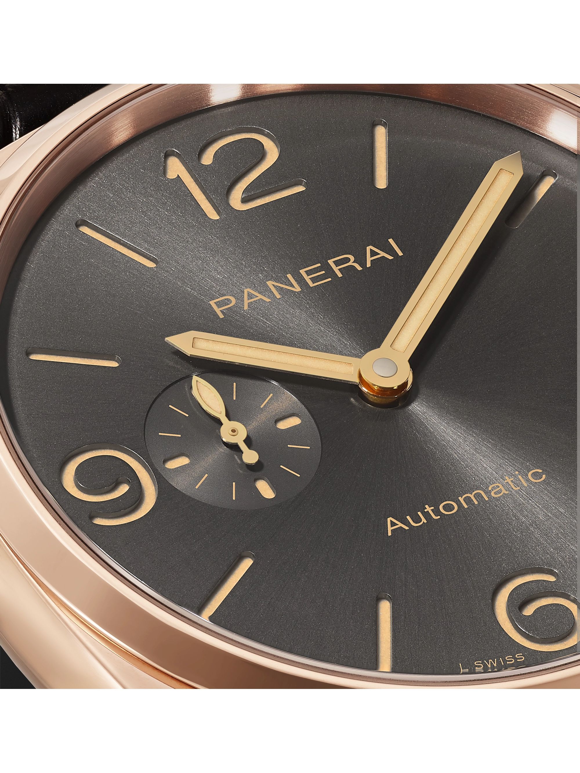 PANERAI Luminor Due 3 Days Automatic 45mm Rose Goldtech and Alligator Watch