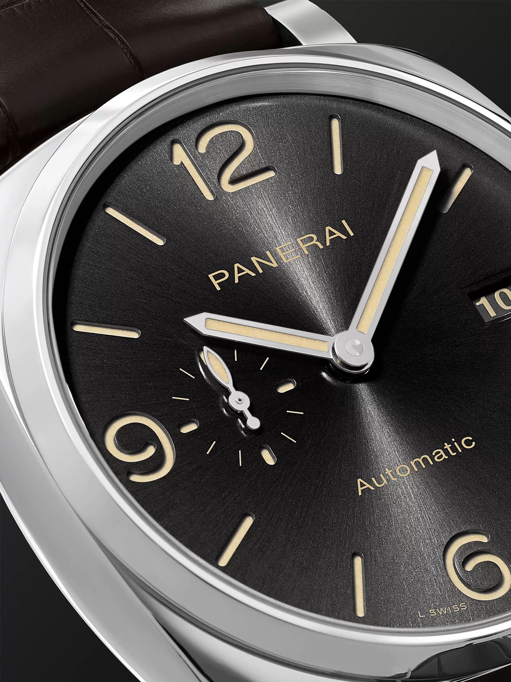 PANERAI Luminor Due Automatic 45mm Stainless Steel and Alligator Watch, Ref. No. PAM00943
