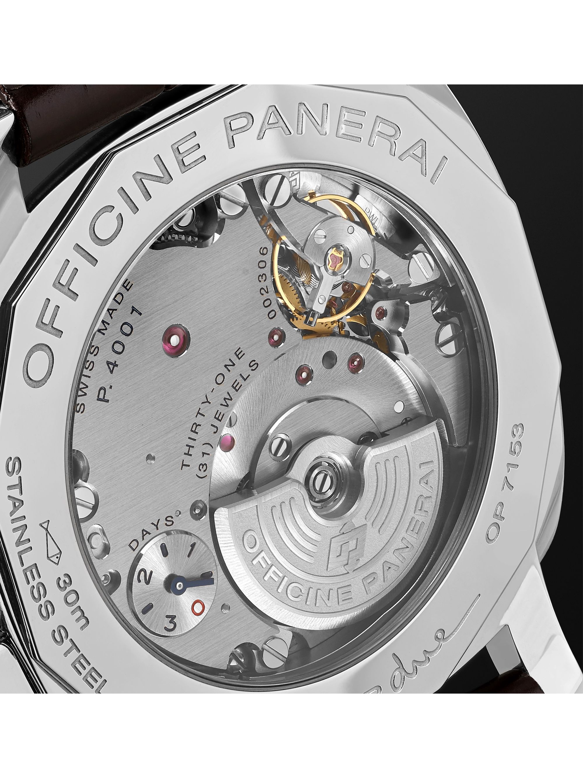 PANERAI Luminor Due Automatic 45mm Stainless Steel and Alligator Watch, Ref. No. PAM00943