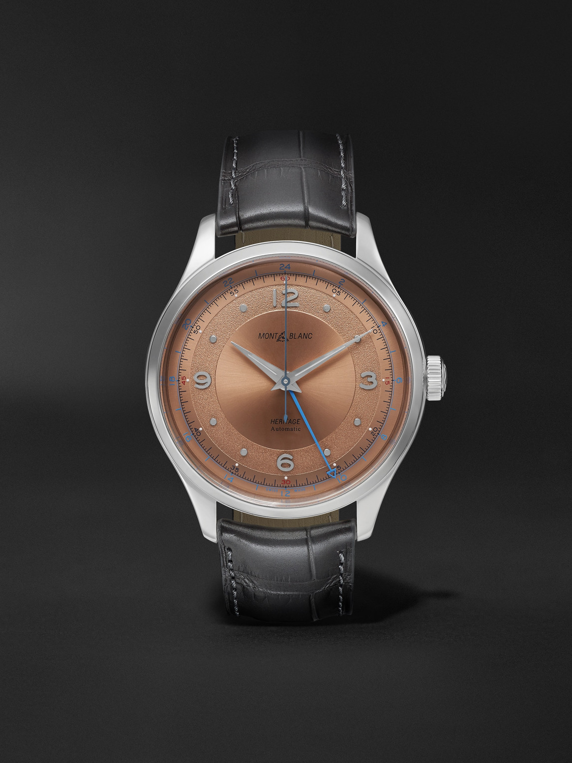 Heritage GMT Automatic Stainless Steel Watch, Ref. 119950