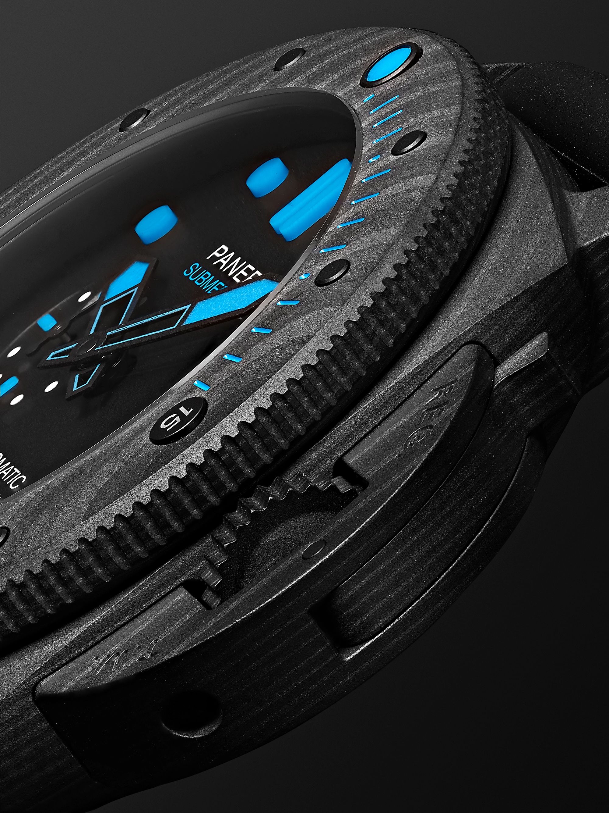 PANERAI Submersible Automatic 47mm Carbotech and Rubber Watch, Ref. No. PAM01616