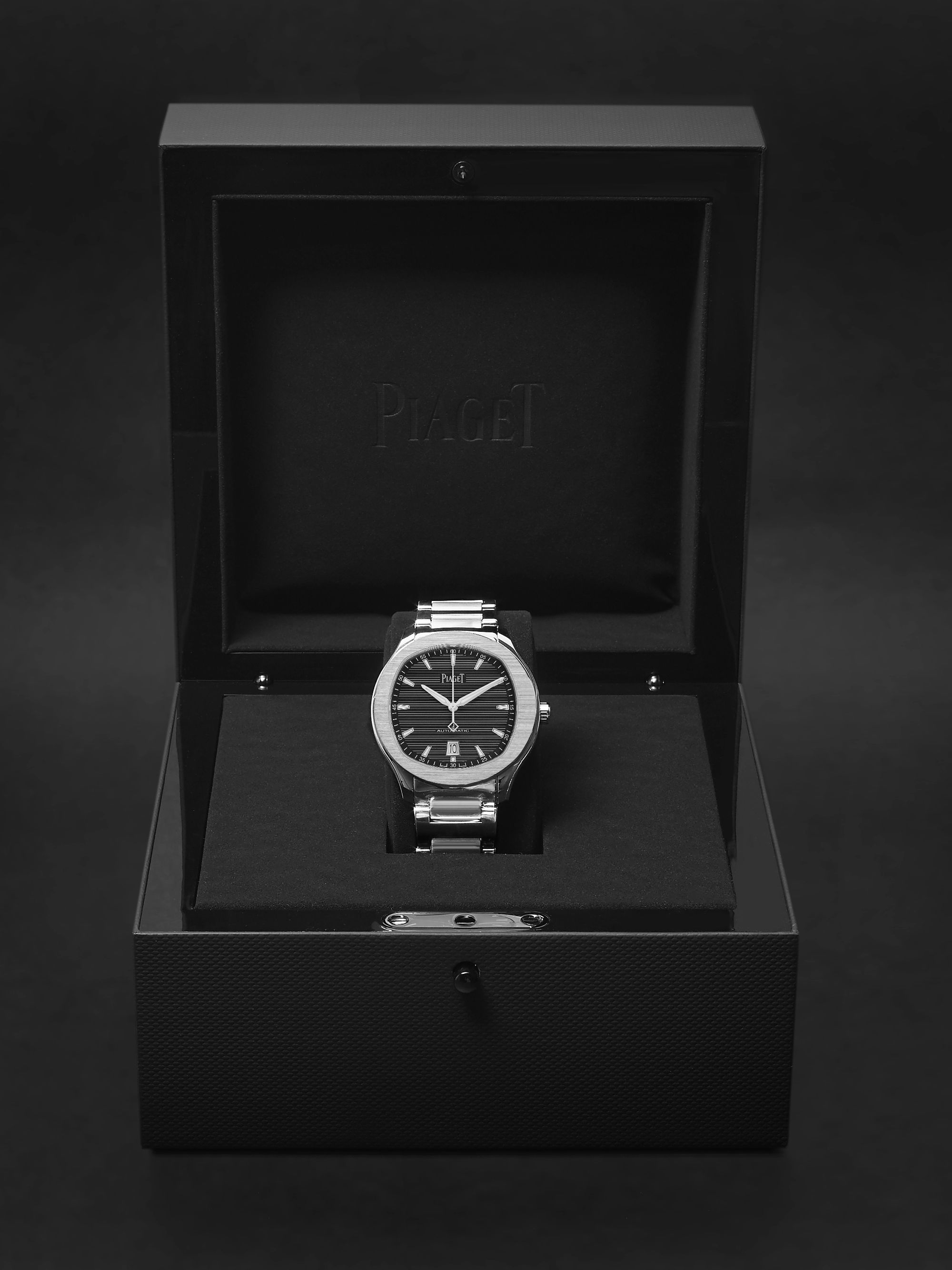 PIAGET Polo Automatic 42mm Stainless Steel Watch, Ref. No. G0A41003