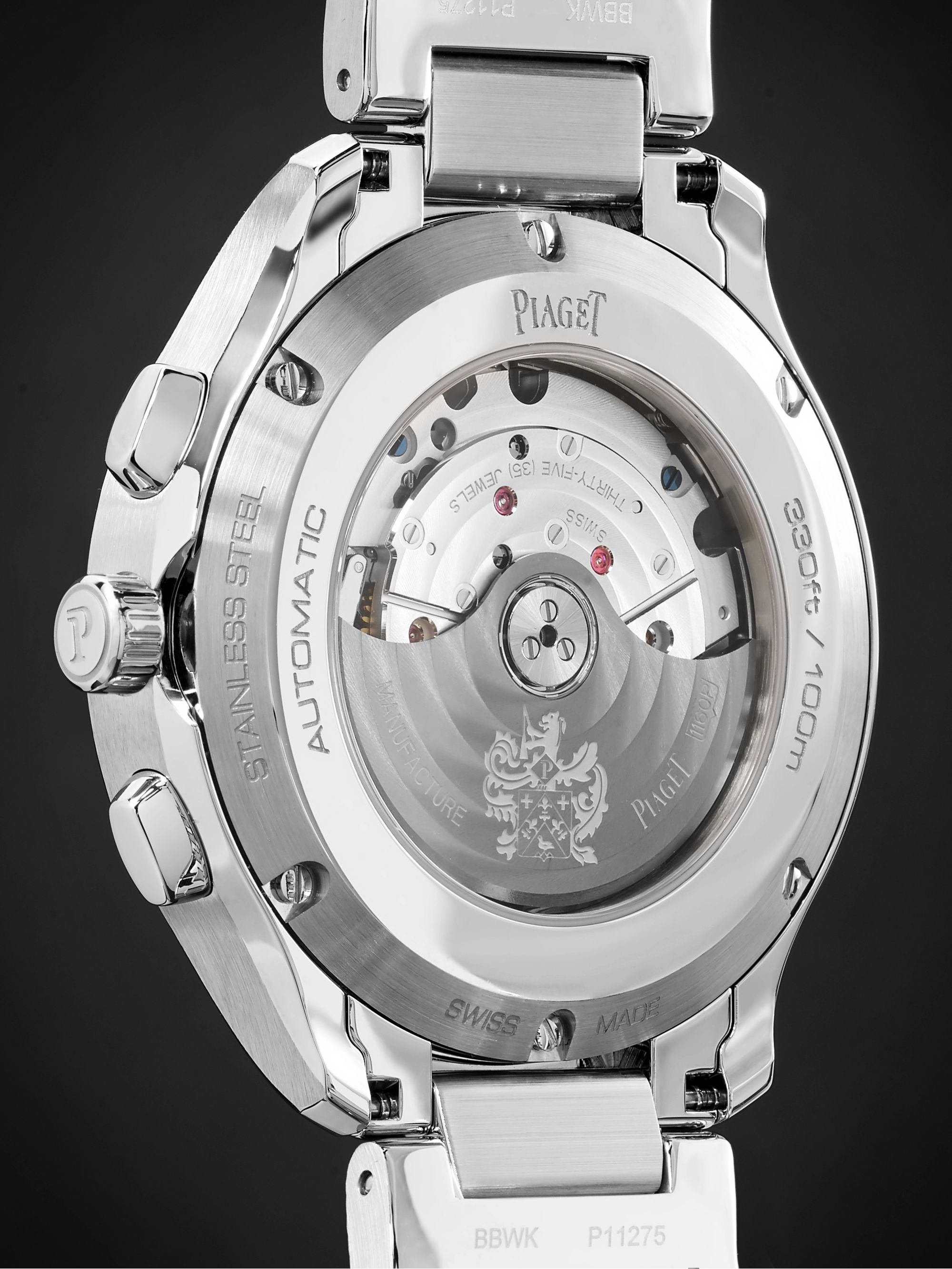 PIAGET Polo Automatic Chronograph 42mm Stainless Steel Watch, Ref. No. G0A42005