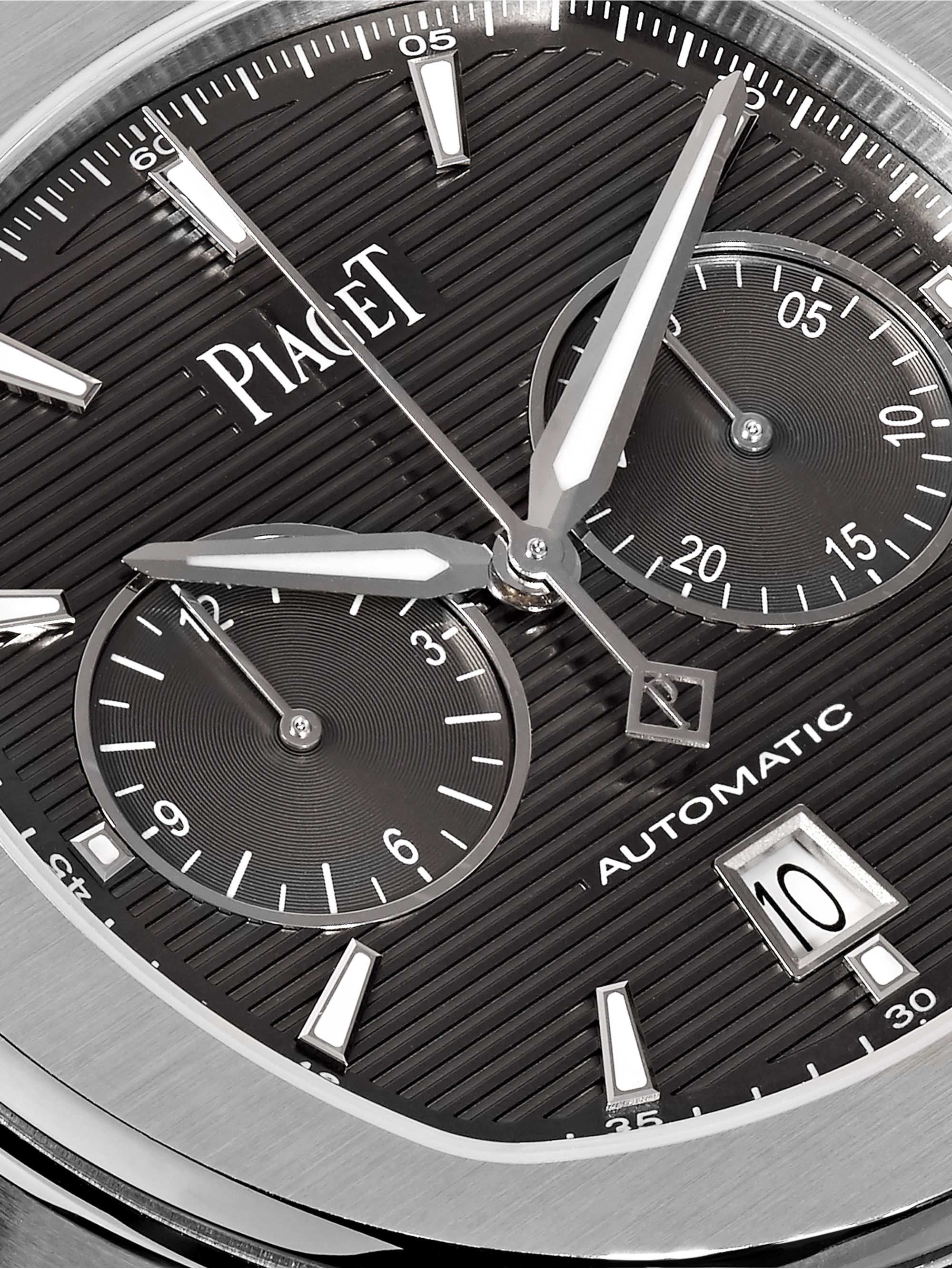 PIAGET Polo Automatic Chronograph 42mm Stainless Steel Watch, Ref. No. G0A42005