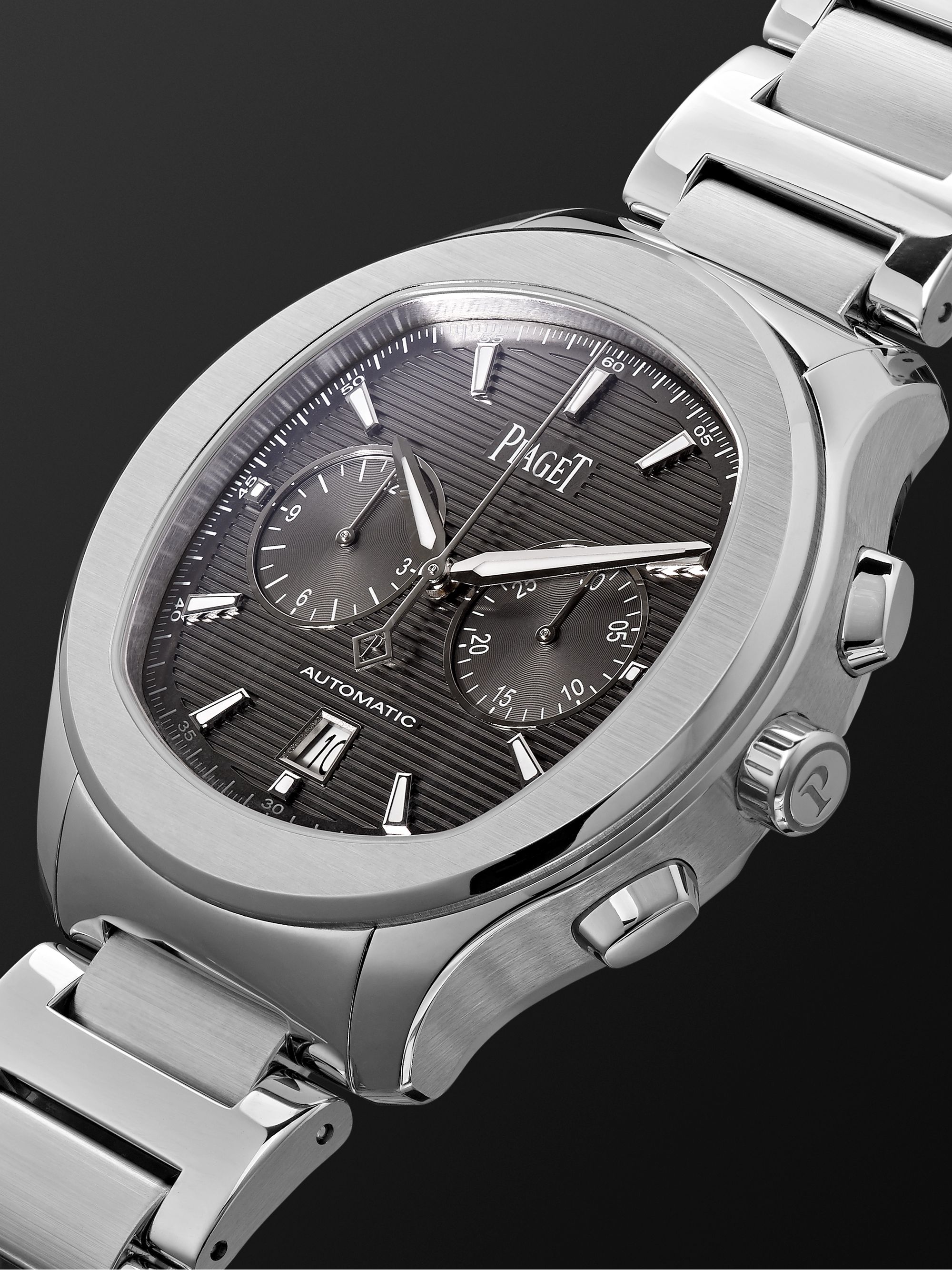 PIAGET Polo Automatic Chronograph 42mm Stainless Steel Watch, Ref. No. G0A42005
