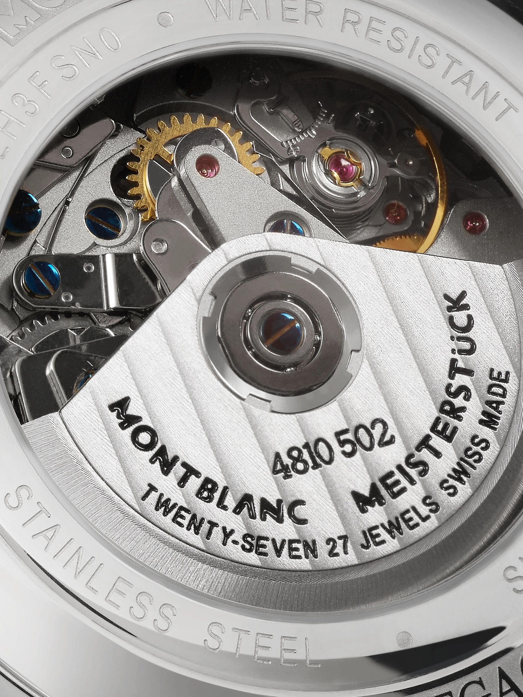 MONTBLANC Star Legacy Automatic Chronograph 42mm Stainless Steel and Alligator Watch, Ref. No. 118514