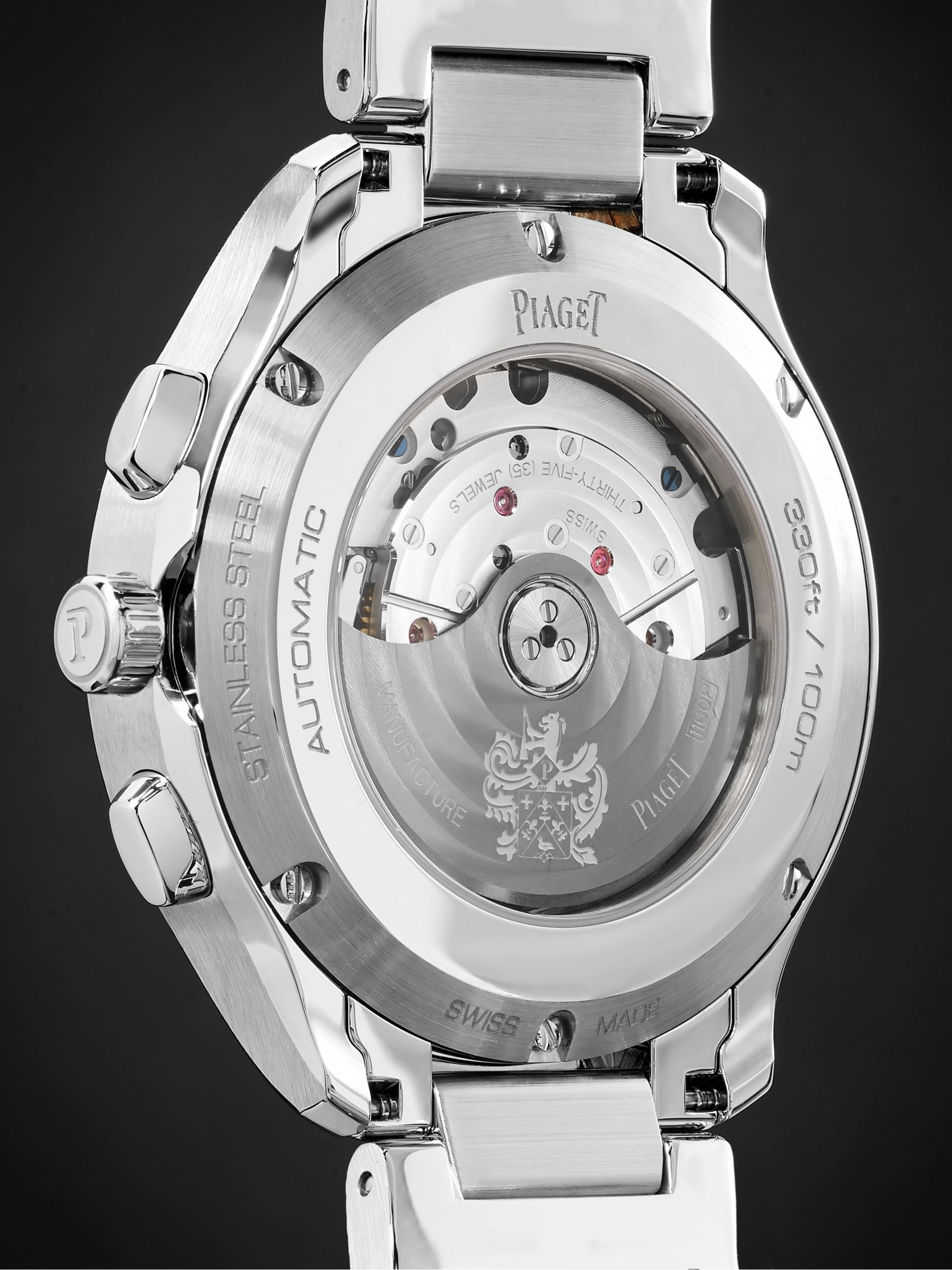 PIAGET Polo Automatic Chronograph 42mm Stainless Steel Watch, Ref. No. G0A41006