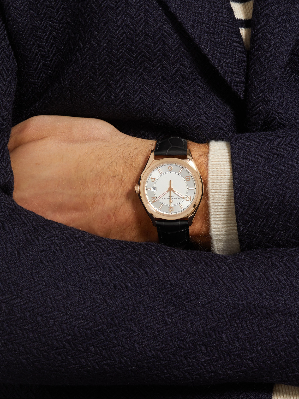 Fiftysix Automatic 18-Karat Pink Gold Watch, Ref. 4600E/000R-B441 — 2