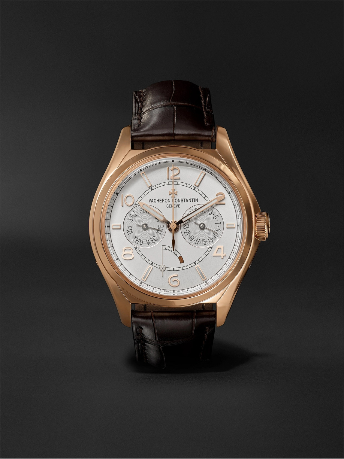 Fiftysix Day-Date Automatic 18-Karat Pink Gold Watch, Ref. 4400E/000R-B436