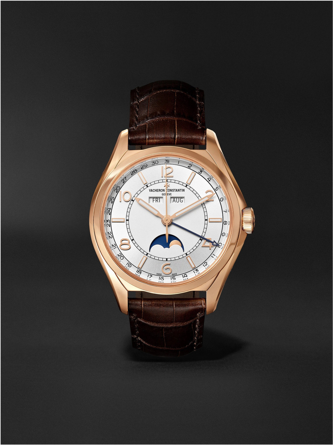 Fiftysix Automatic Complete Calendar 18-Karat Pink Gold Watch, Ref. 4000E/000R-B438