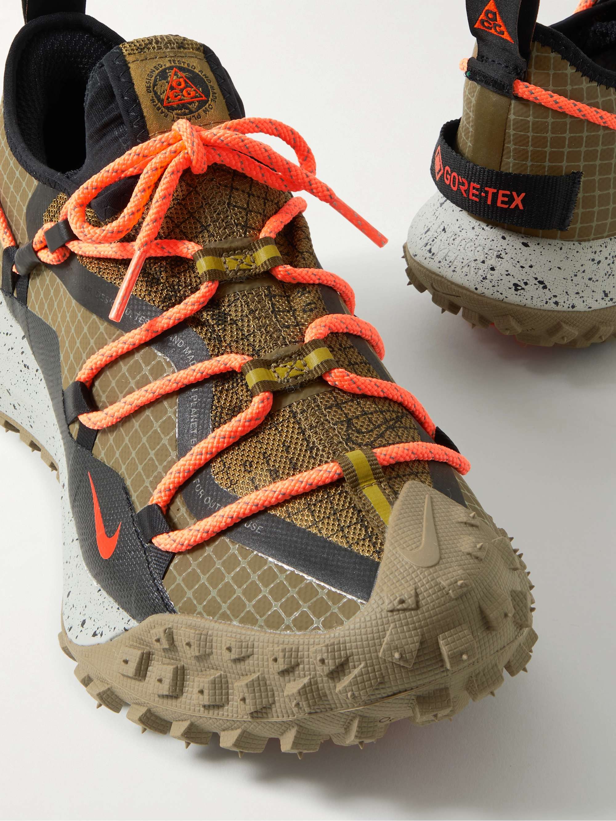 NIKE ACG Mountain Fly Rubber-Trimmed GORE-TEX Sneakers