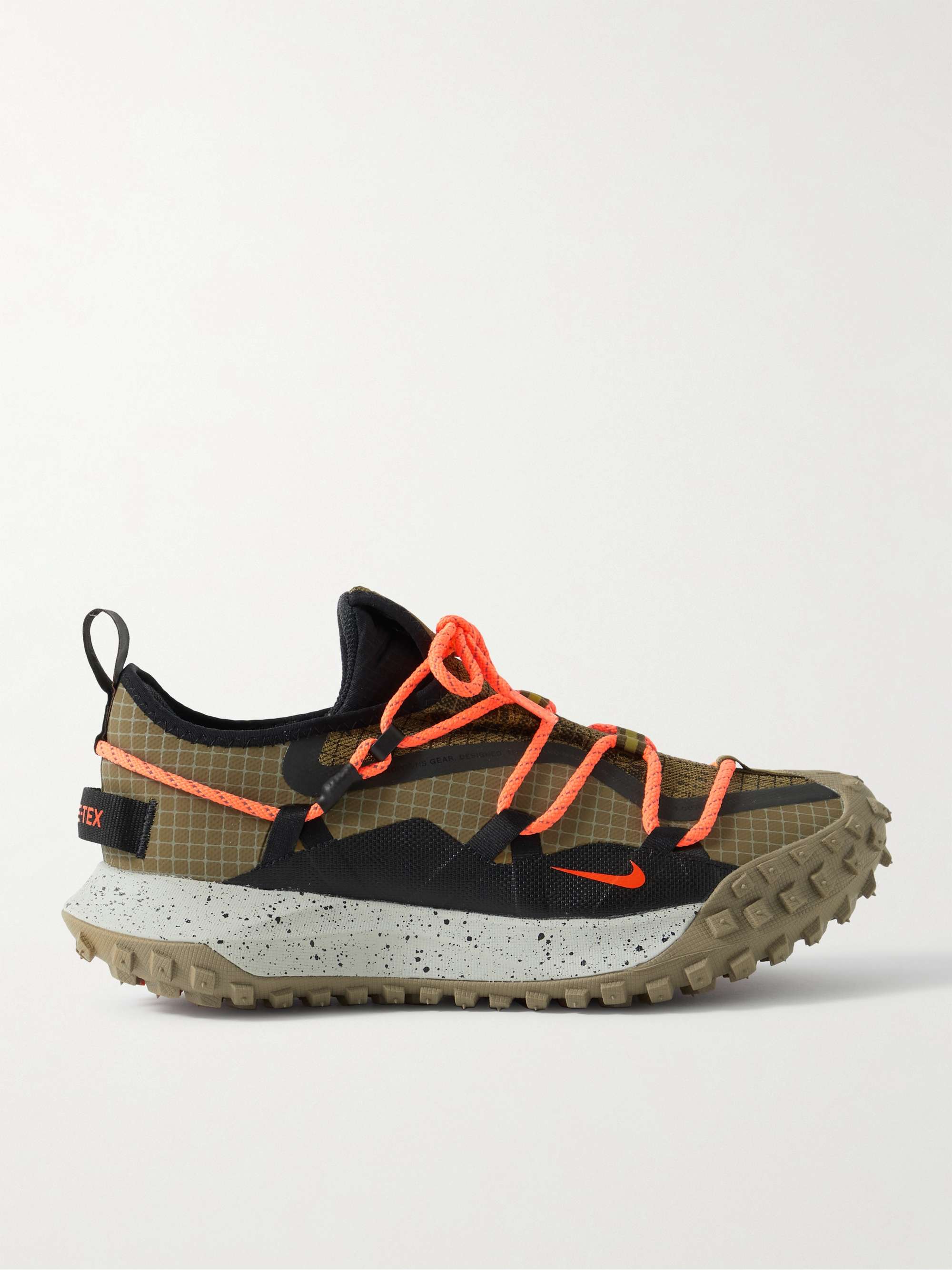 Annihilate lens smear Brown ACG Mountain Fly Rubber-Trimmed GORE-TEX Sneakers | NIKE | MR PORTER