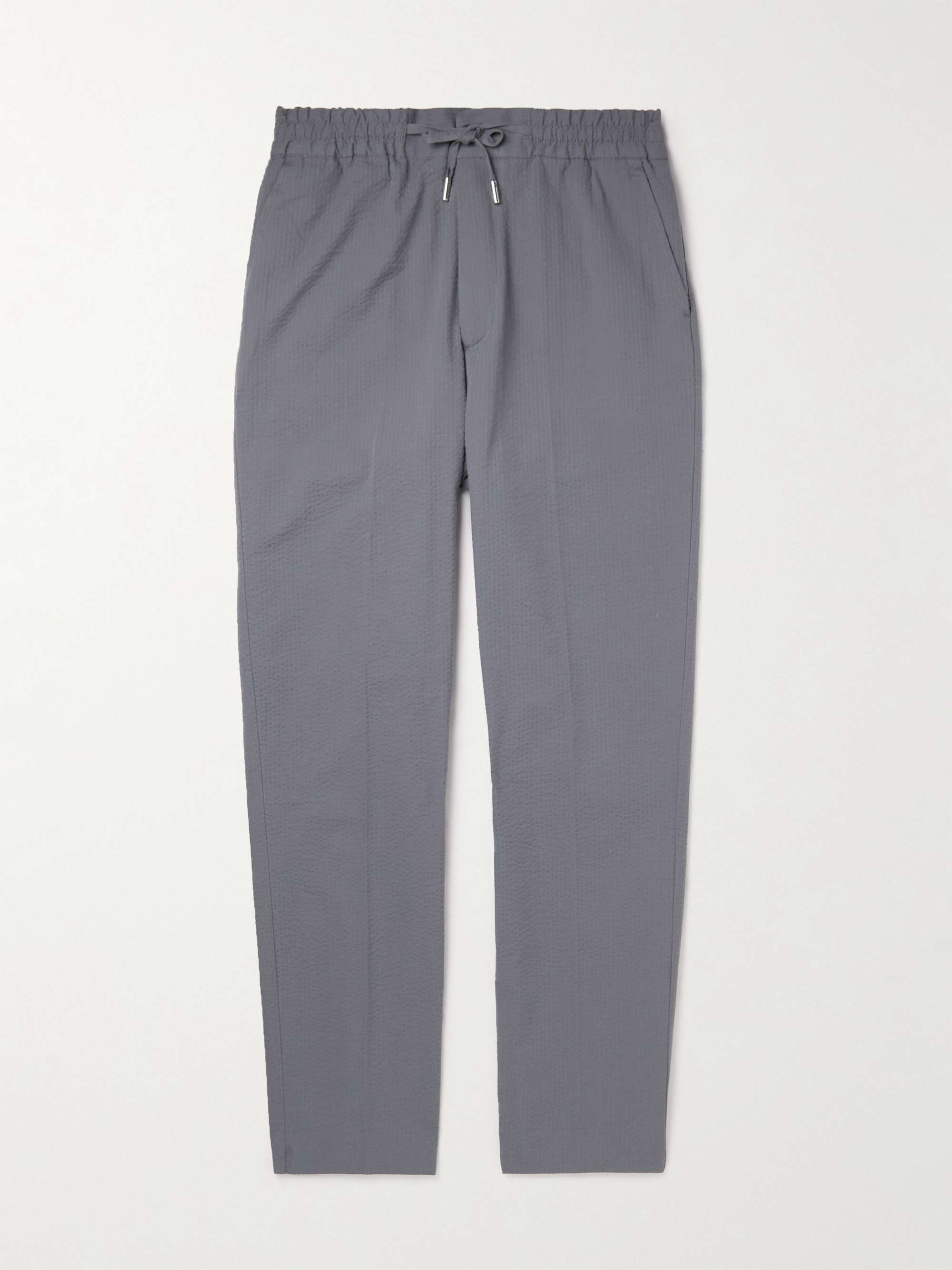 MR P. Tapered Virgin Wool and Cashmere-Blend Drawstring Trousers for Men