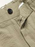 MR P. Tapered Organic Cotton-Seersucker Drawstring Trousers for Men ...
