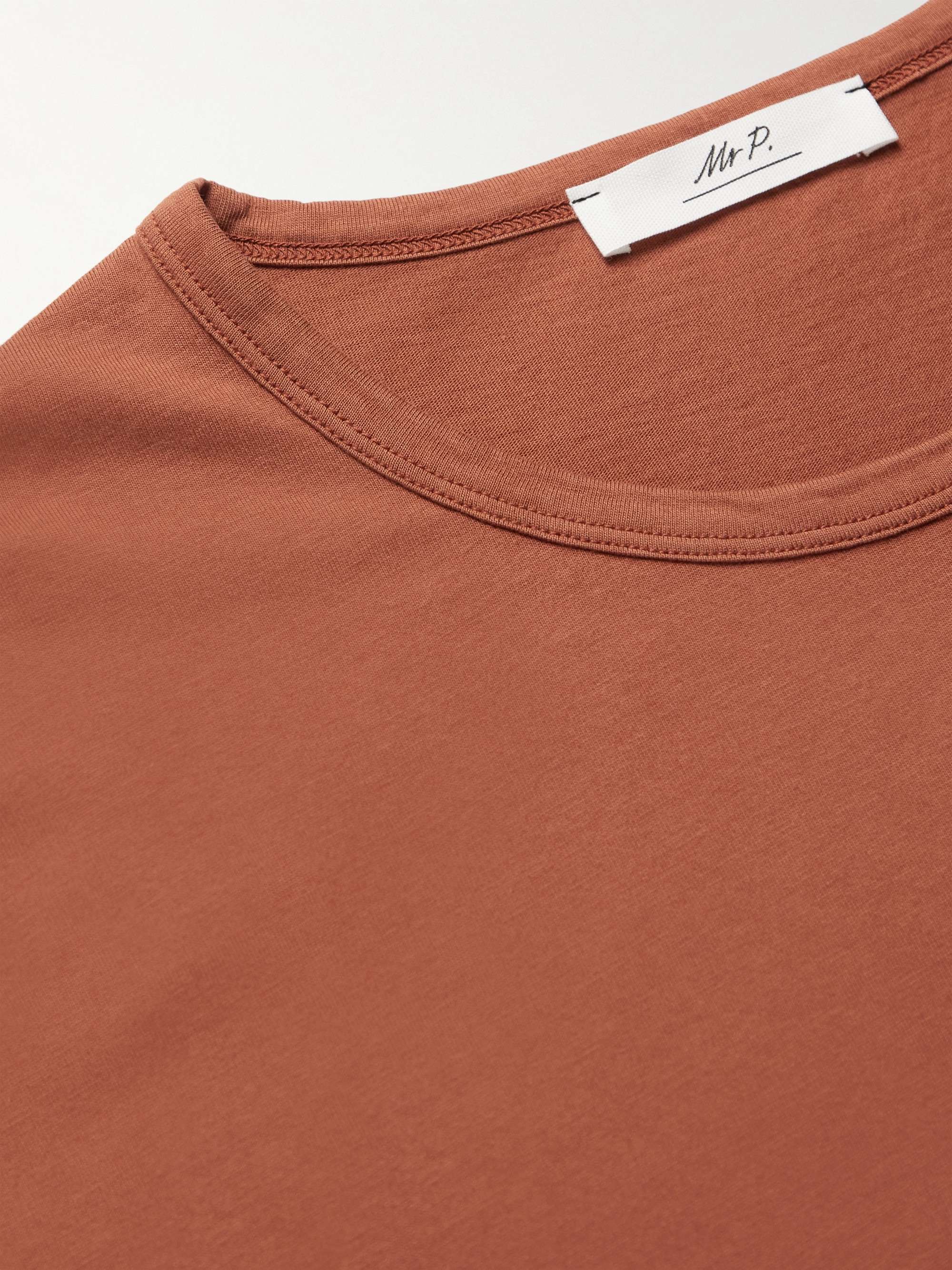 MR P. Garment-Dyed Cotton-Jersey T-Shirt