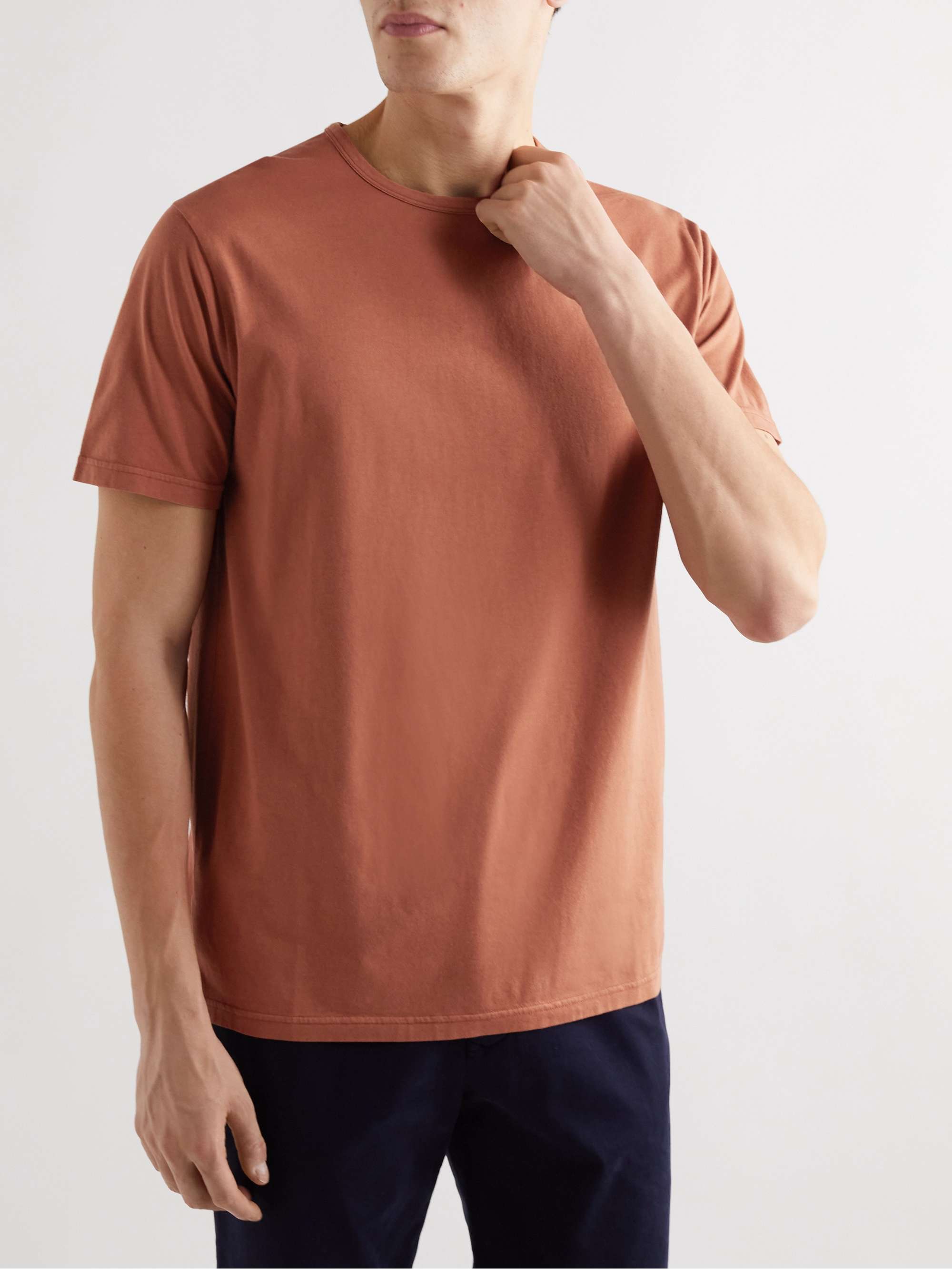 MR P. Garment-Dyed Cotton-Jersey T-Shirt