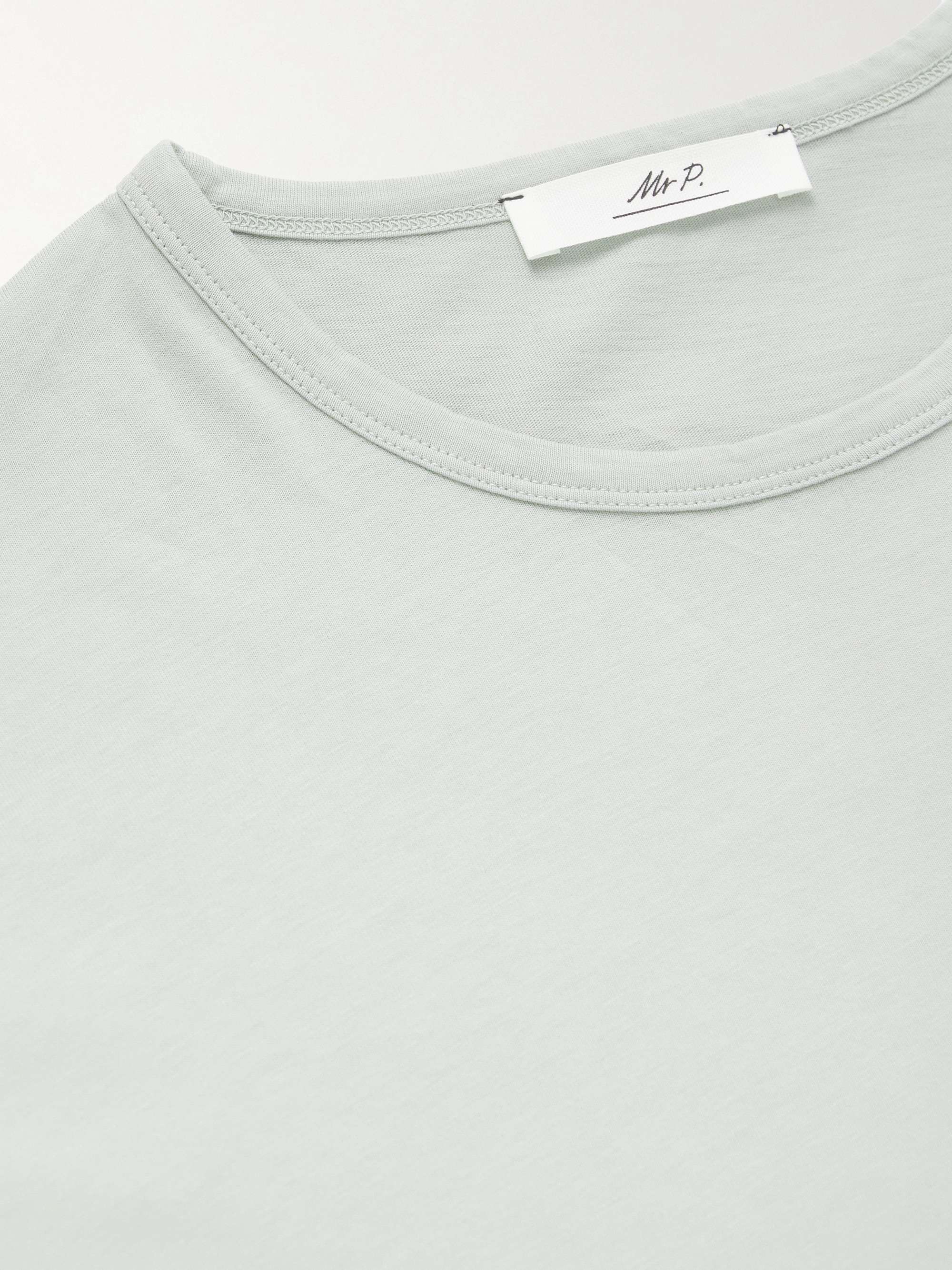 MR P. Garment-Dyed Organic Cotton-Jersey T-Shirt for Men | MR PORTER