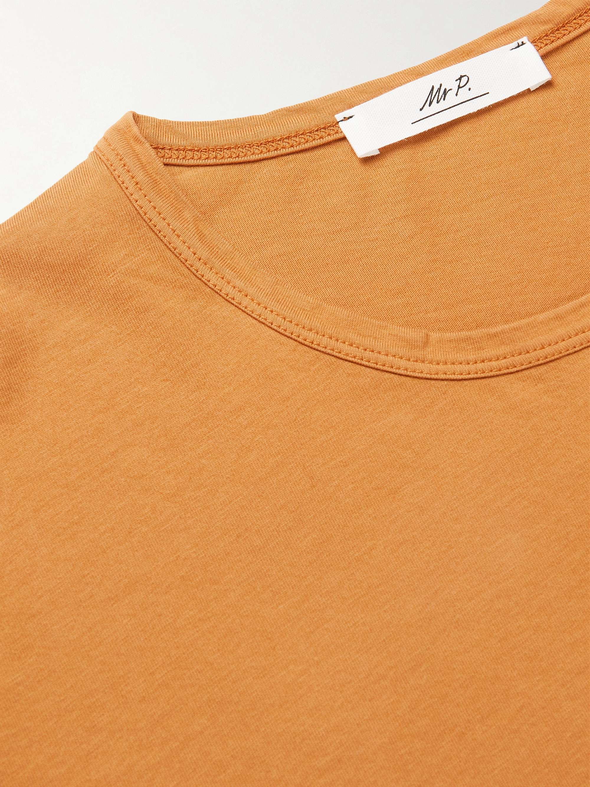 MR P. Garment-Dyed Cotton-Jersey T-Shirt