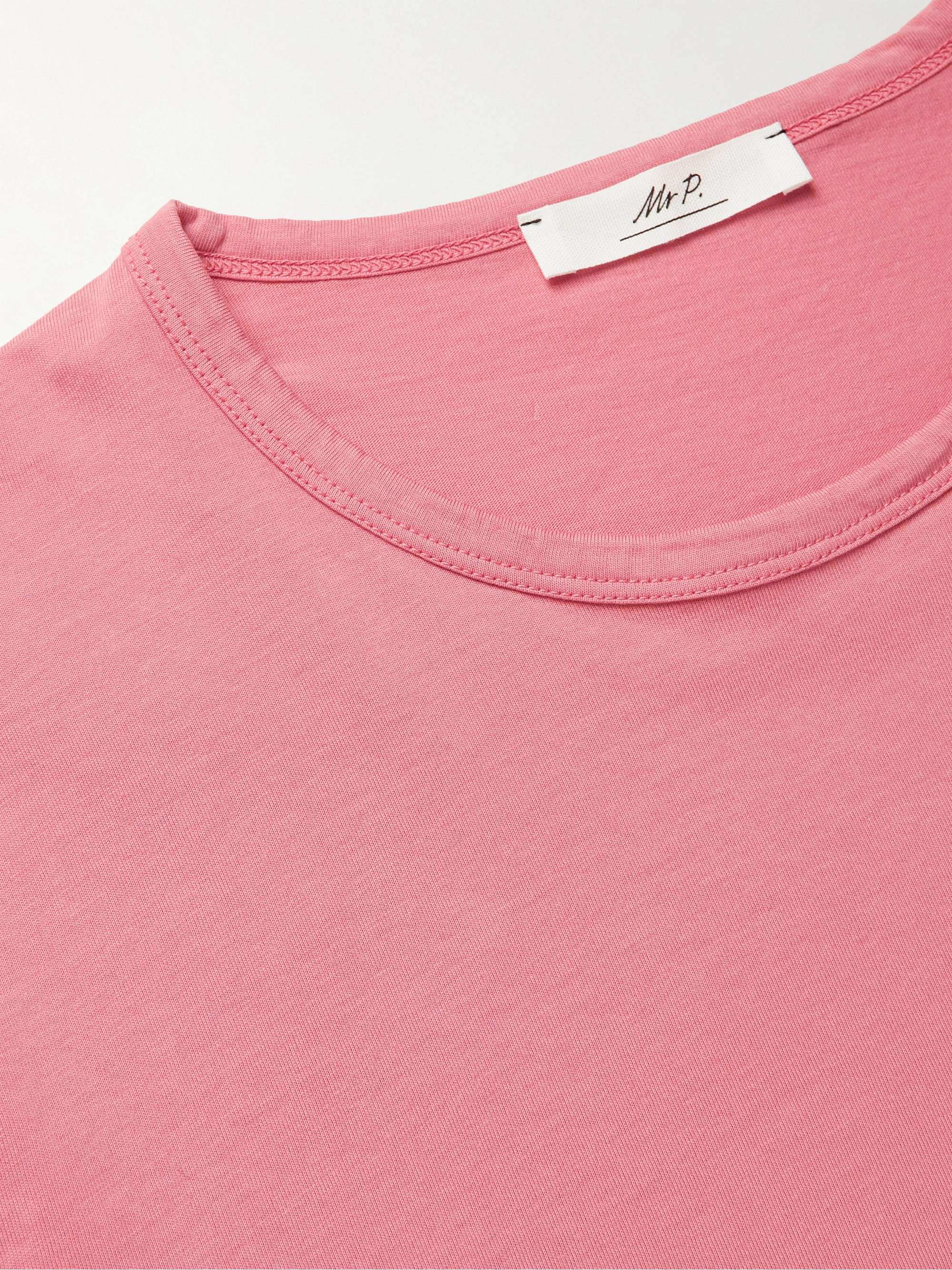 MR P. Garment-Dyed Cotton-Jersey T-Shirt