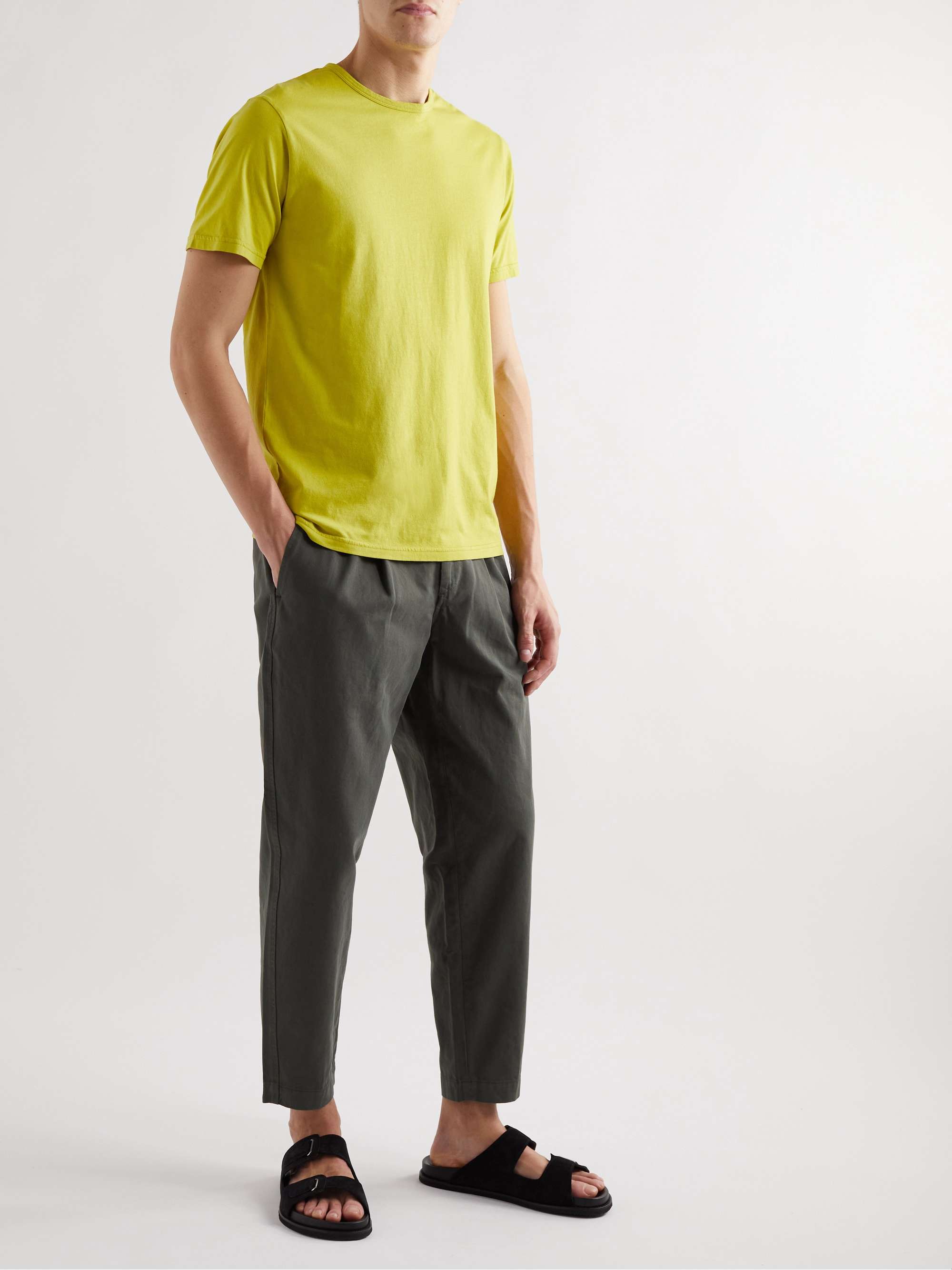 MR P. Garment-Dyed Cotton-Jersey T-Shirt